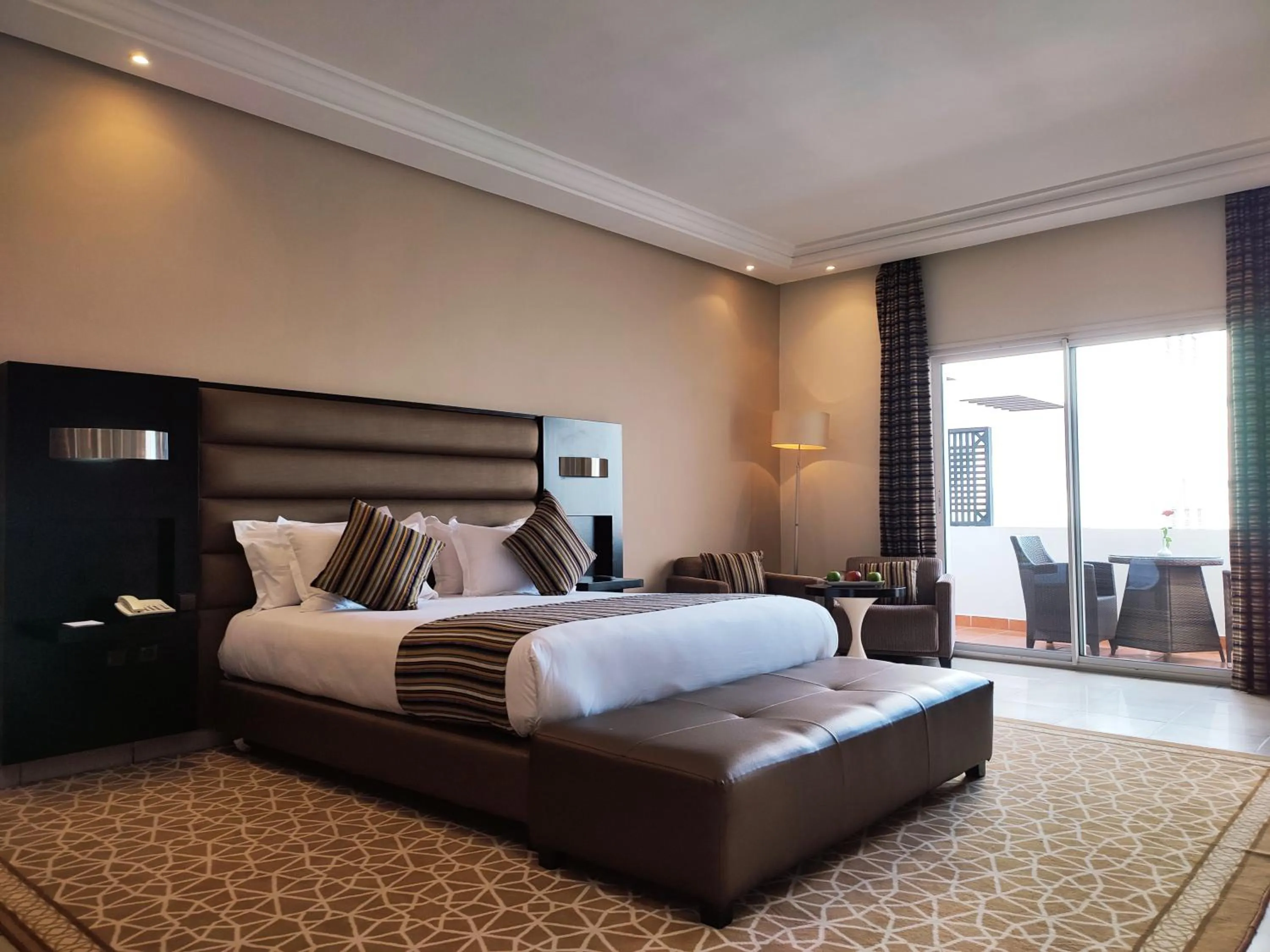 Photo of the whole room in Hotel Andalucia Tangier