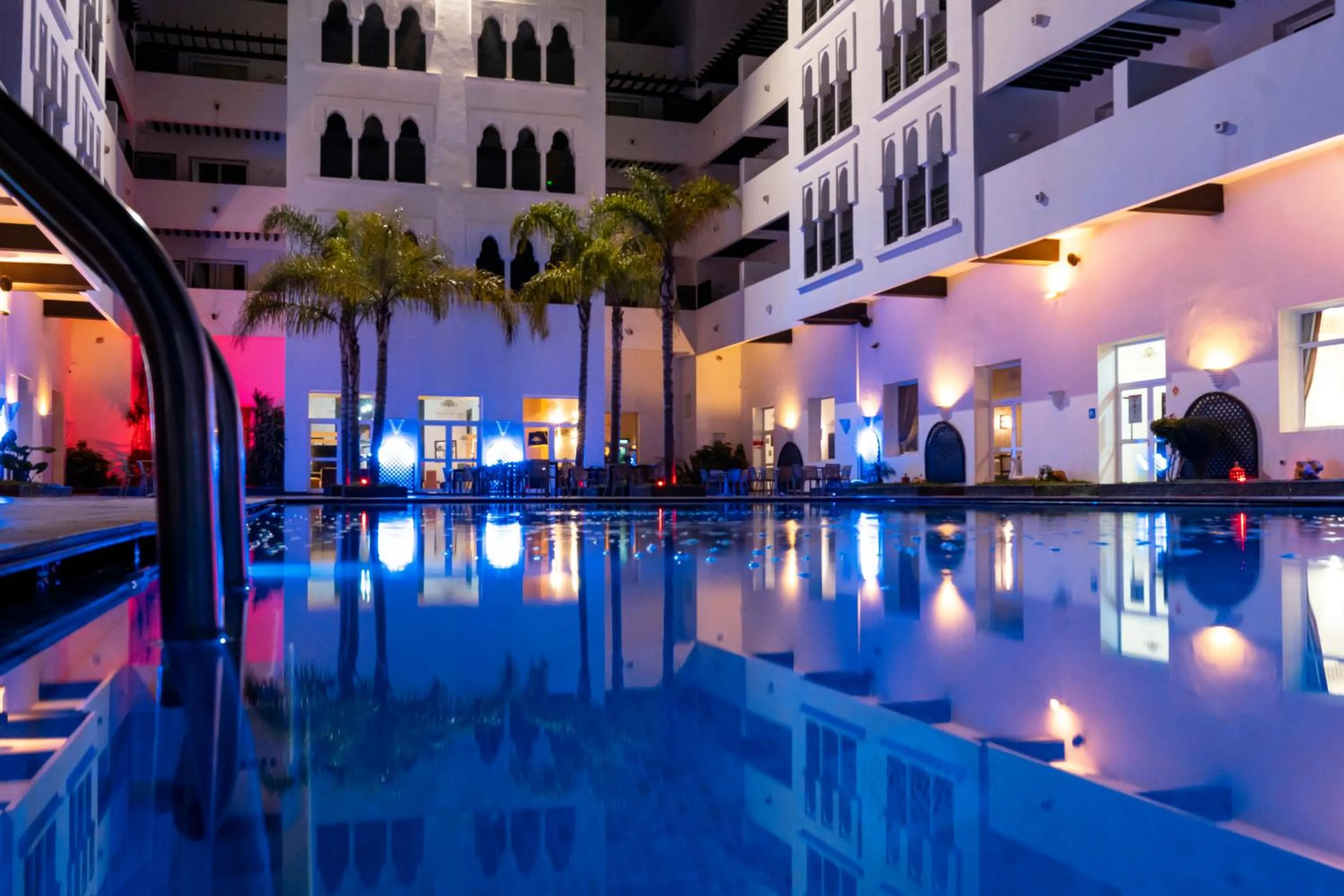 Swimming pool in Hotel Andalucia Tangier