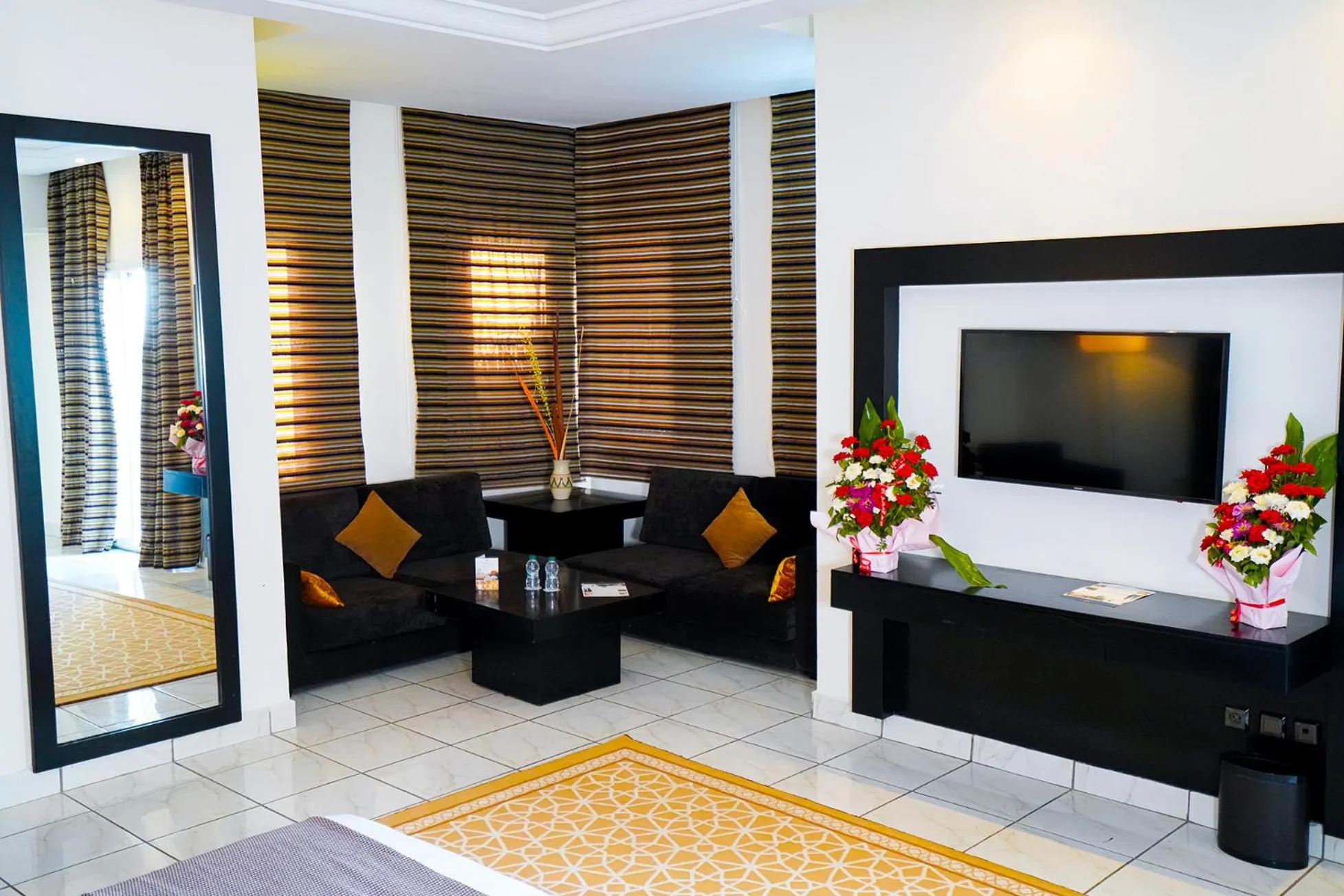 Living room in Hotel Andalucia Tangier