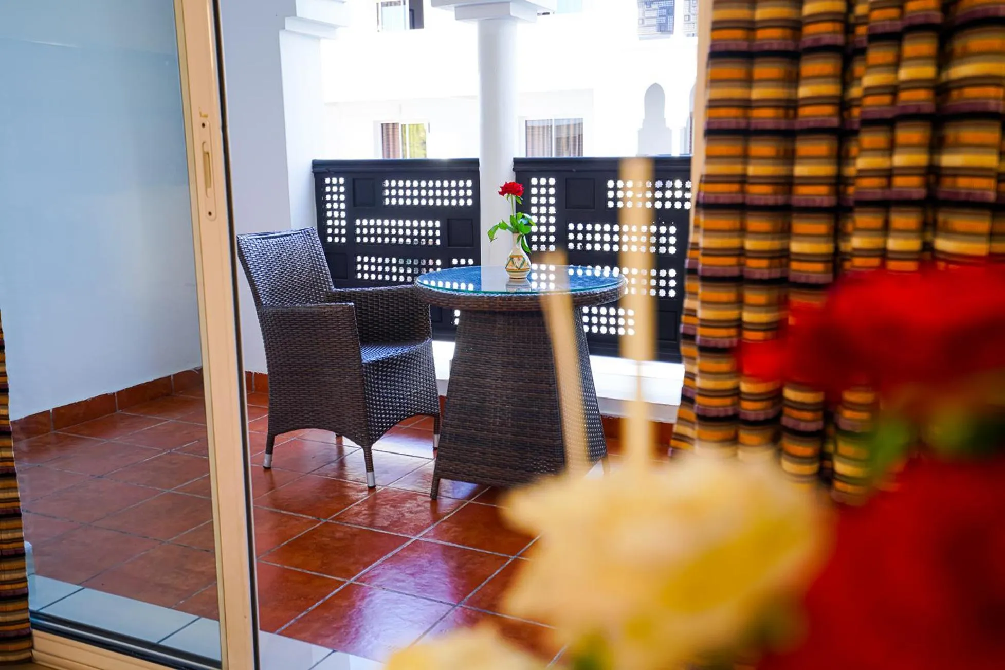 Living room in Hotel Andalucia Tangier