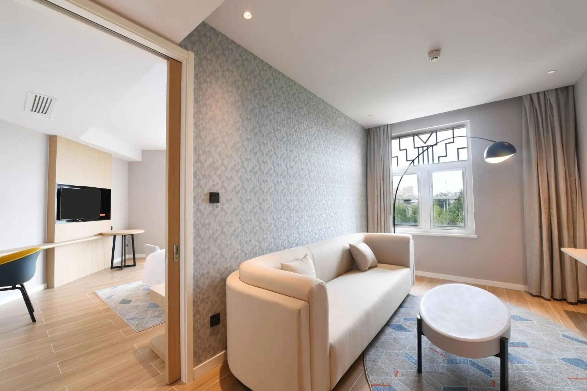 Photo of the whole room in Holiday Inn Express Tianjin Binhai by IHG