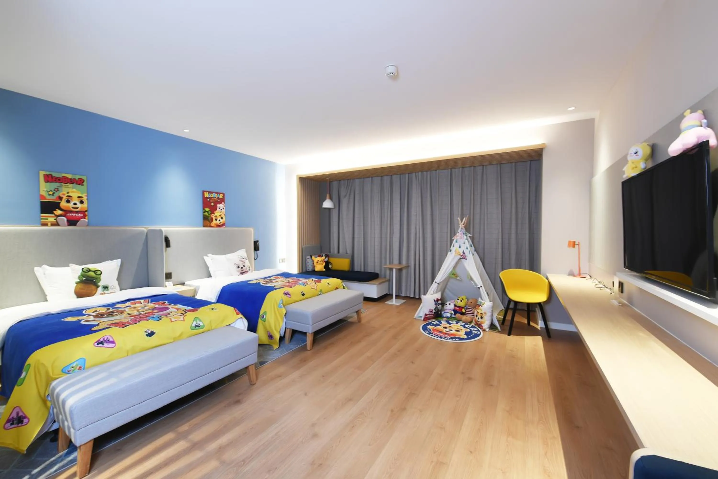 Bed in Holiday Inn Express Tianjin Binhai by IHG