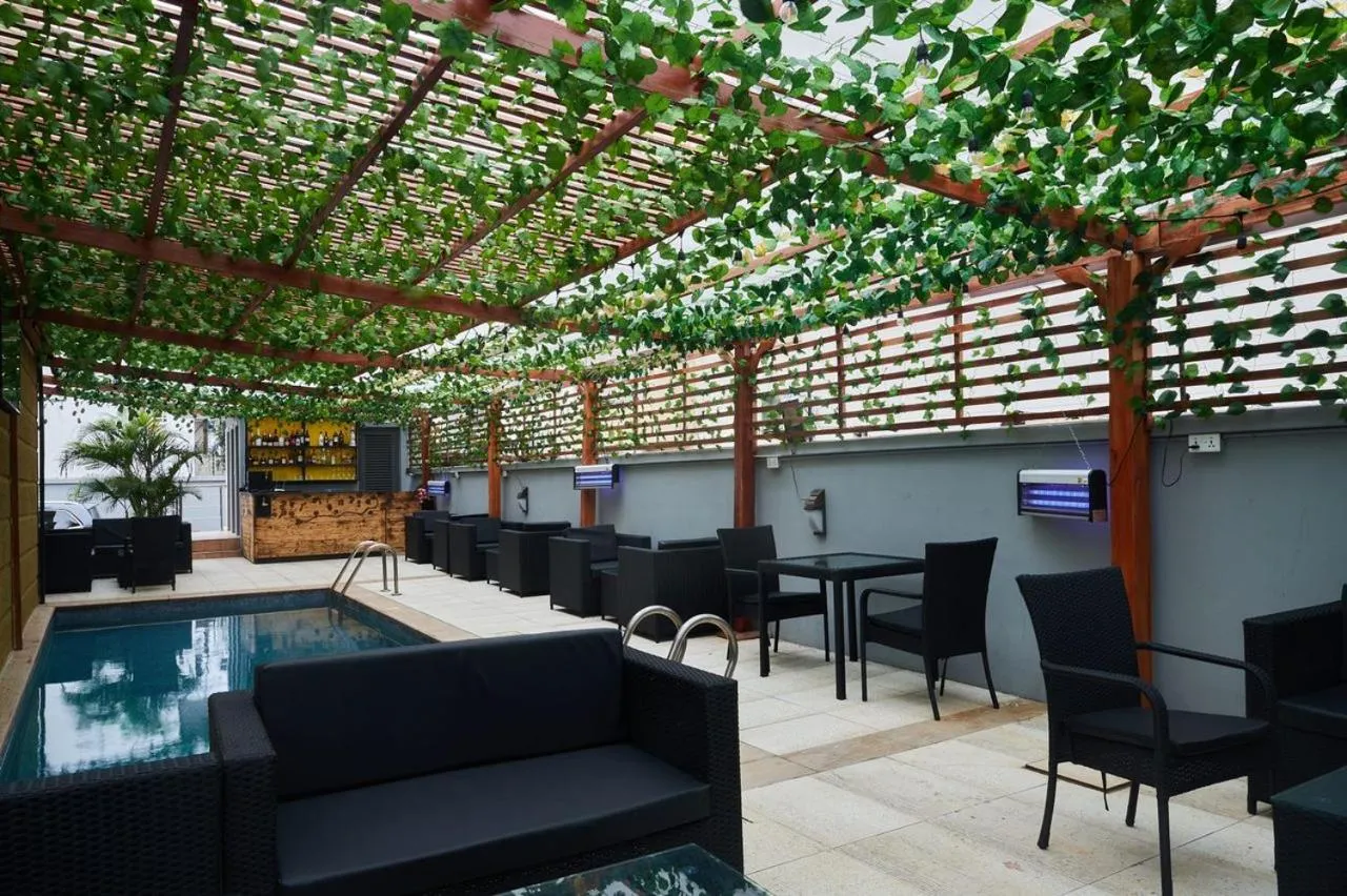 Swimming pool in The Bermondsey apartments