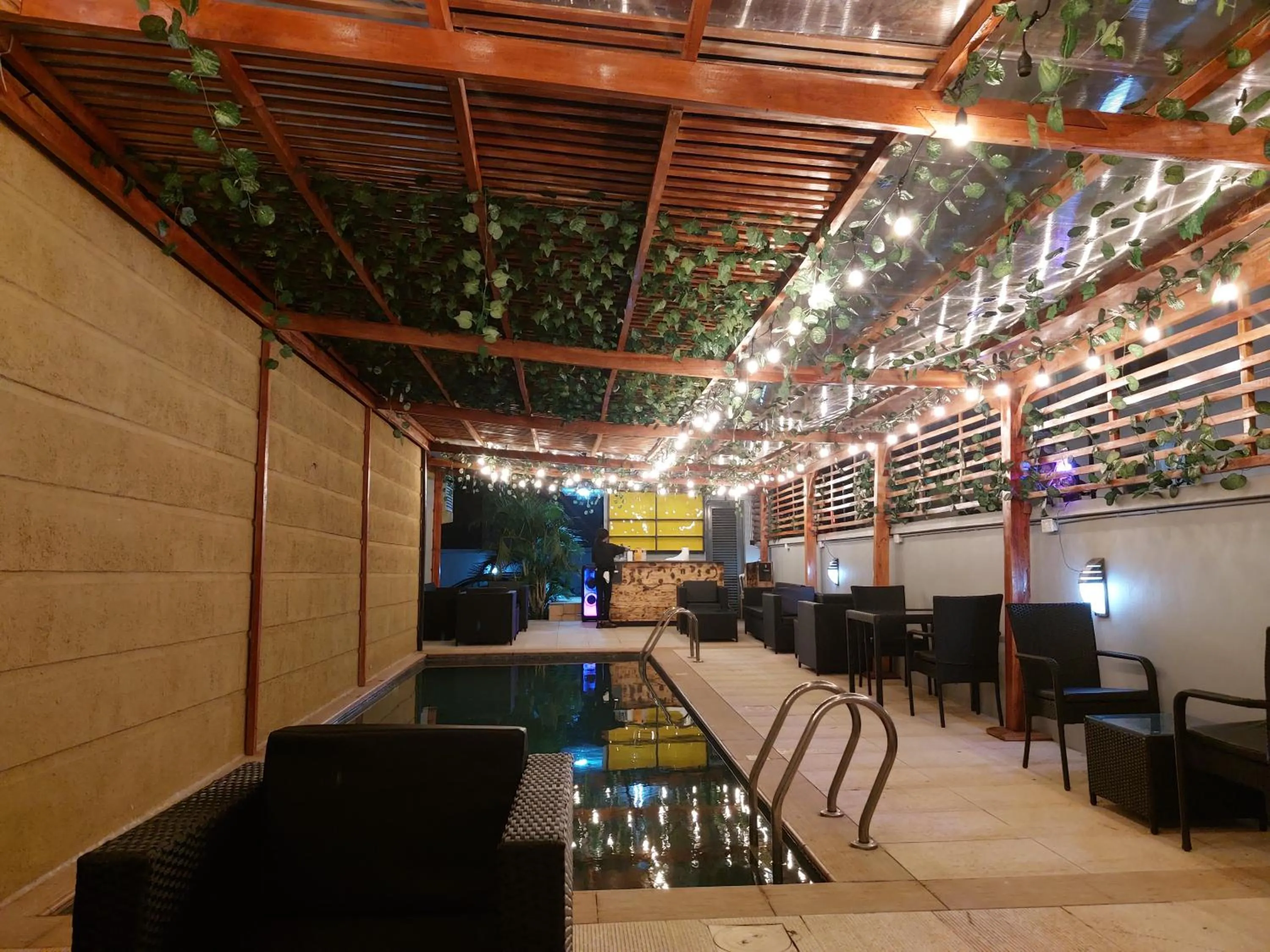 Swimming pool in The Bermondsey apartments