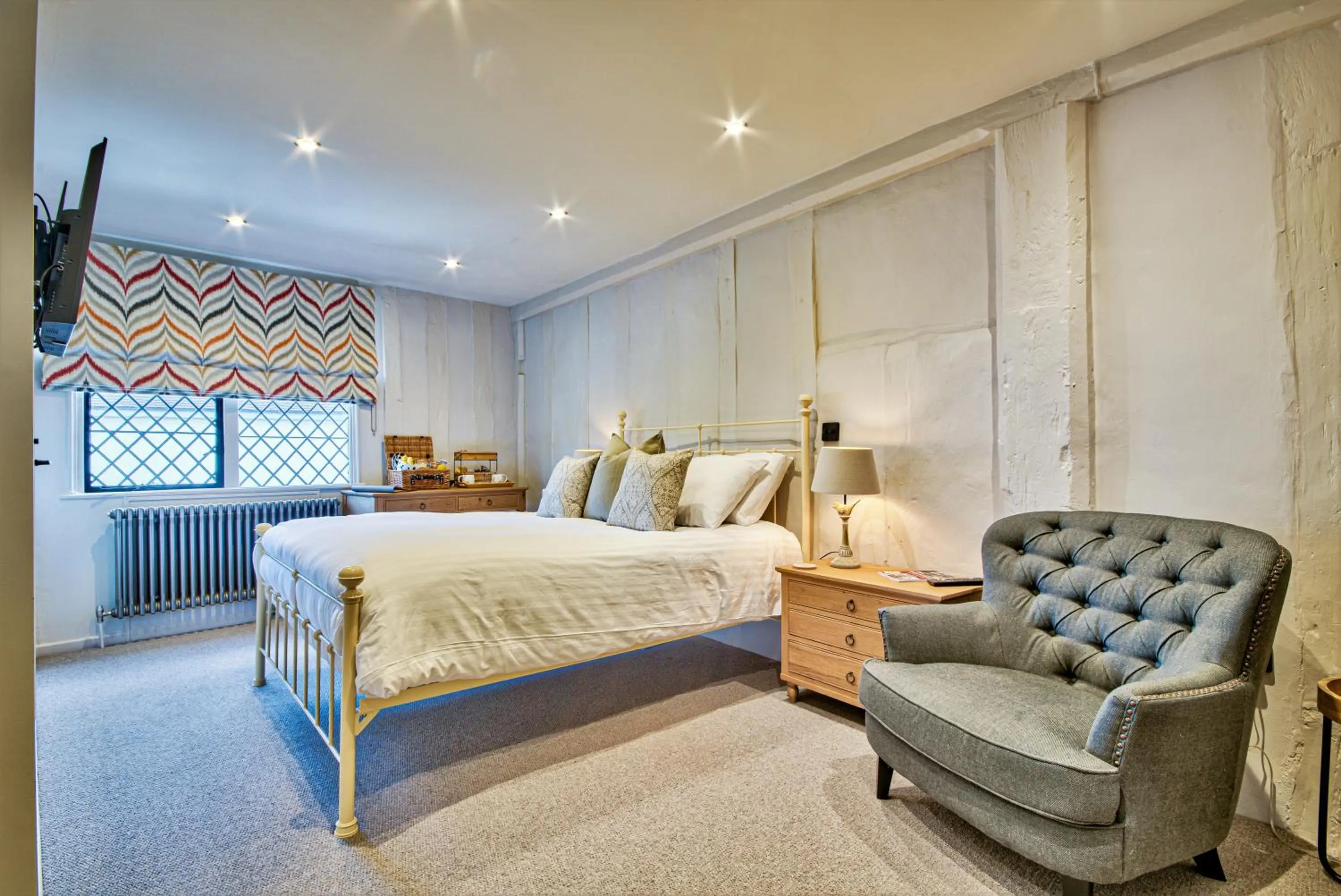 Bed in The Woolpack Inn