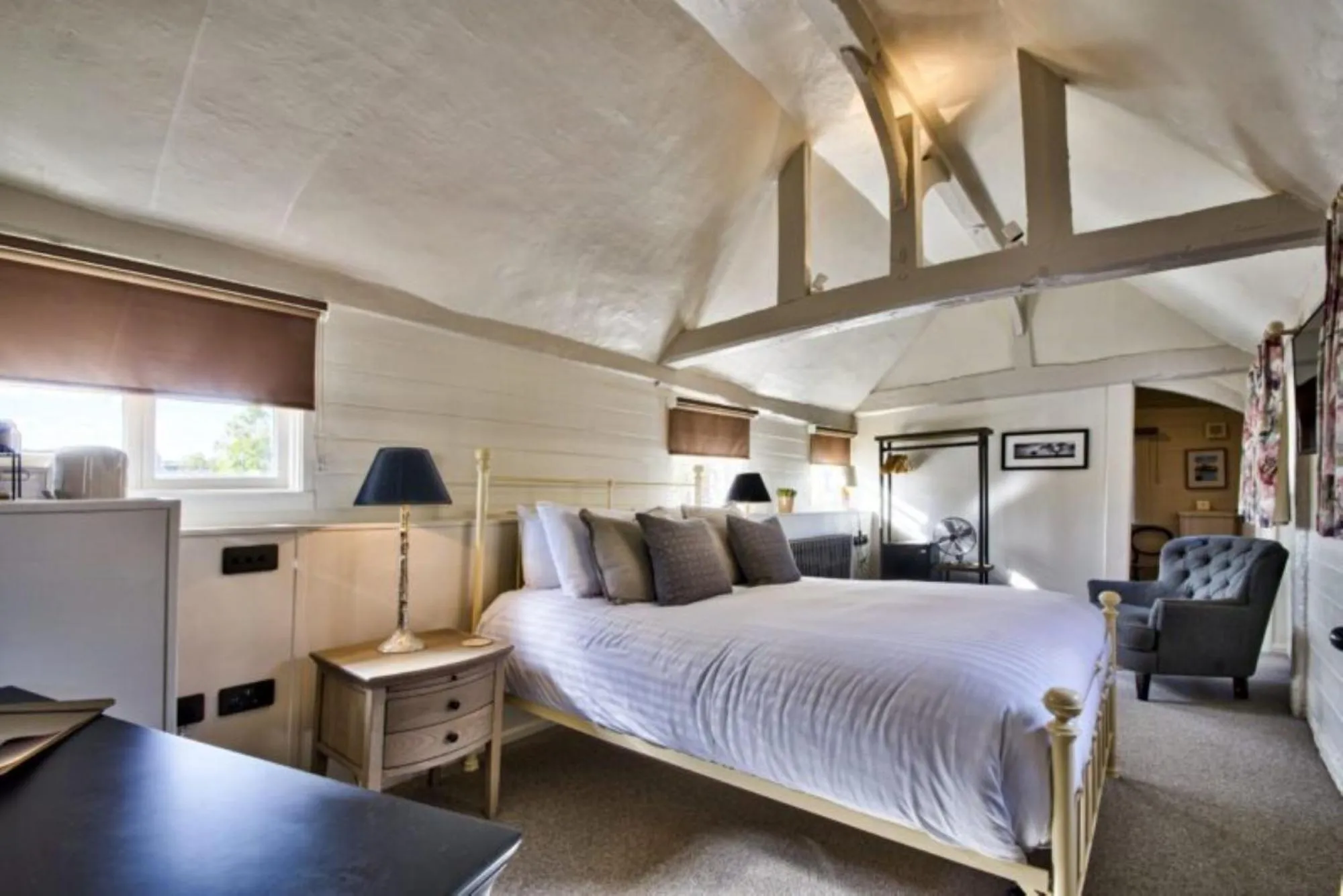 Bed in The Woolpack Inn