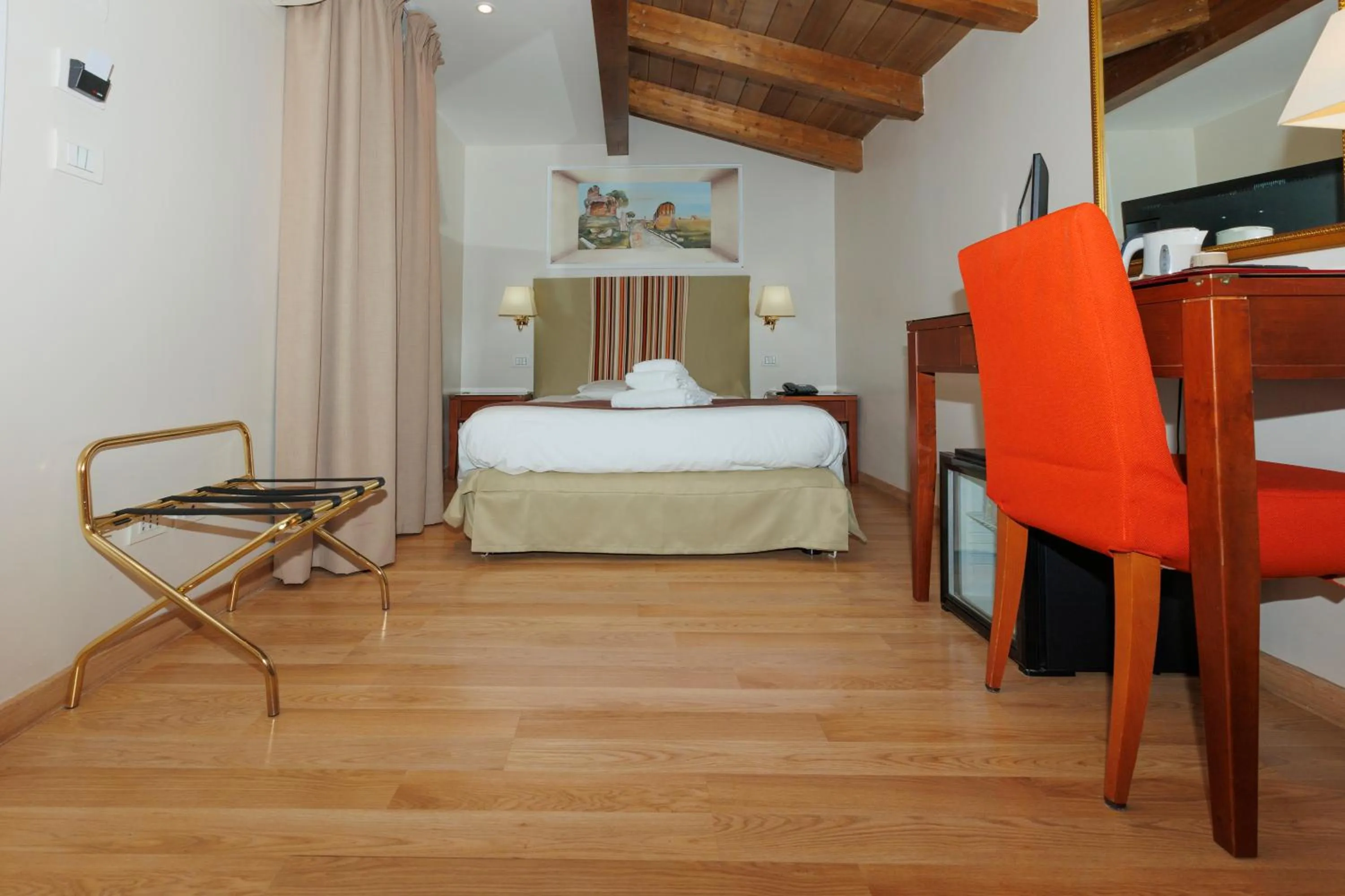 Bed in Hotel Camelia