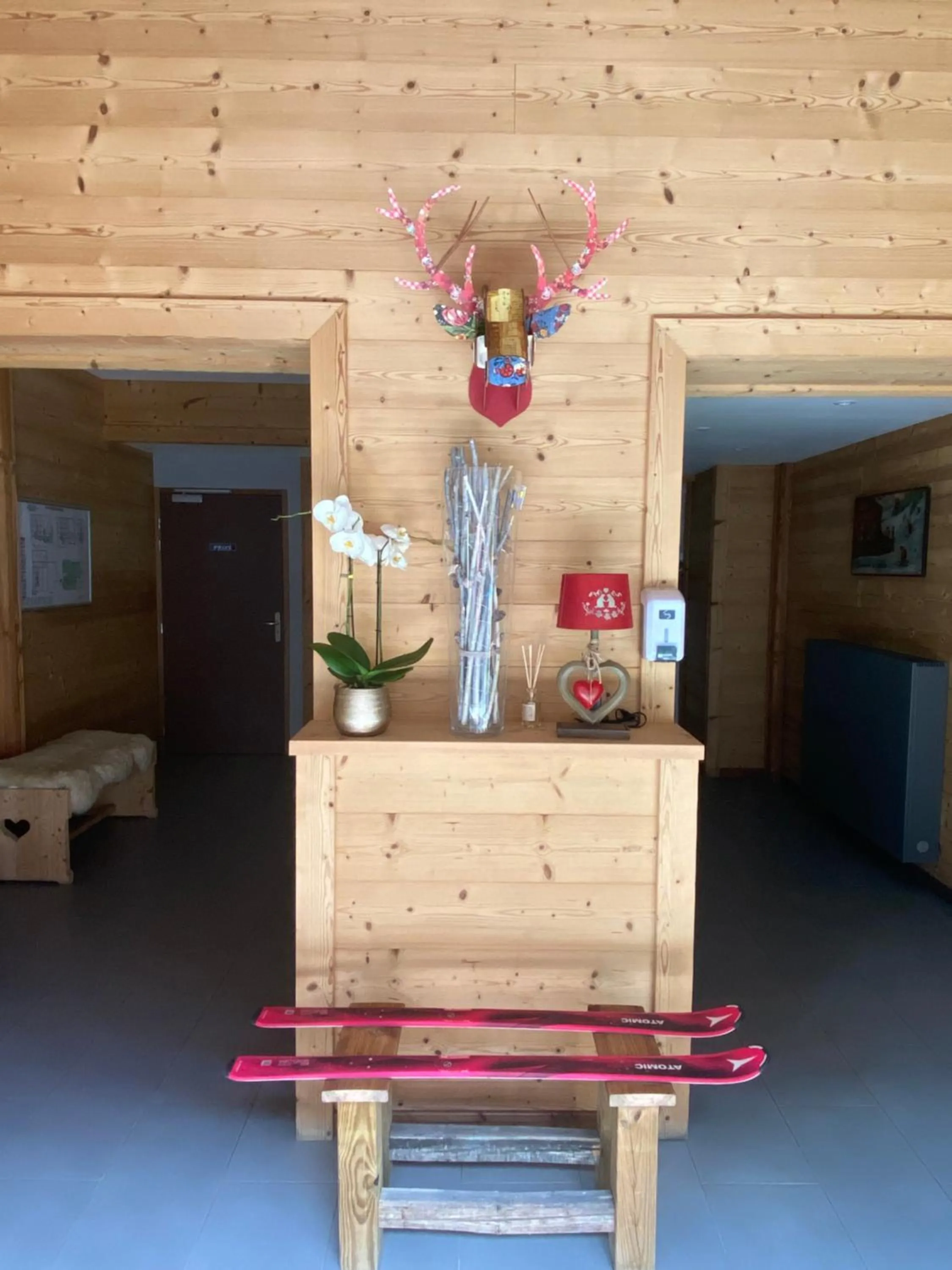 Lobby or reception in Le Schuss