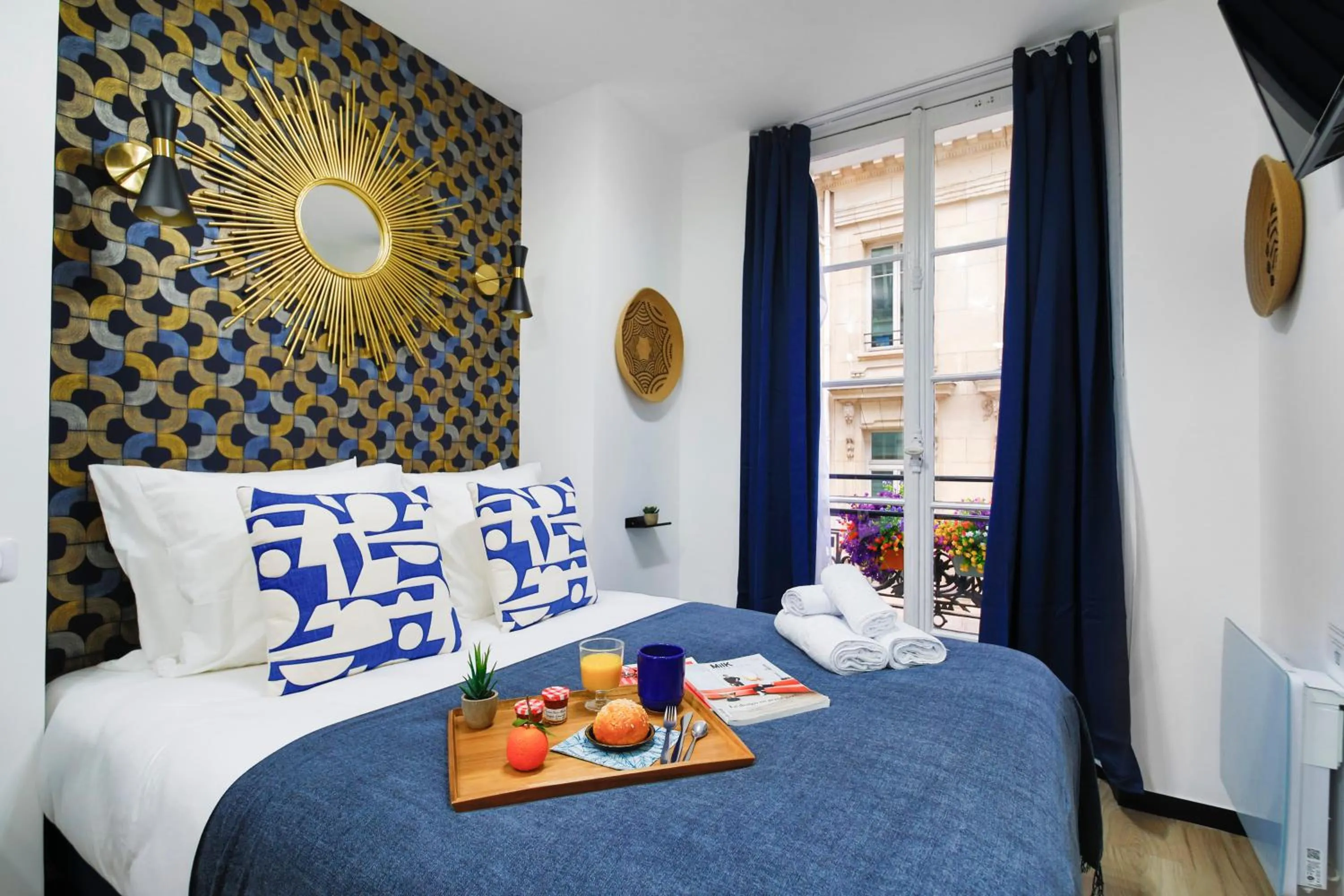 Bedroom, Bed in WS Opéra - Laffitte