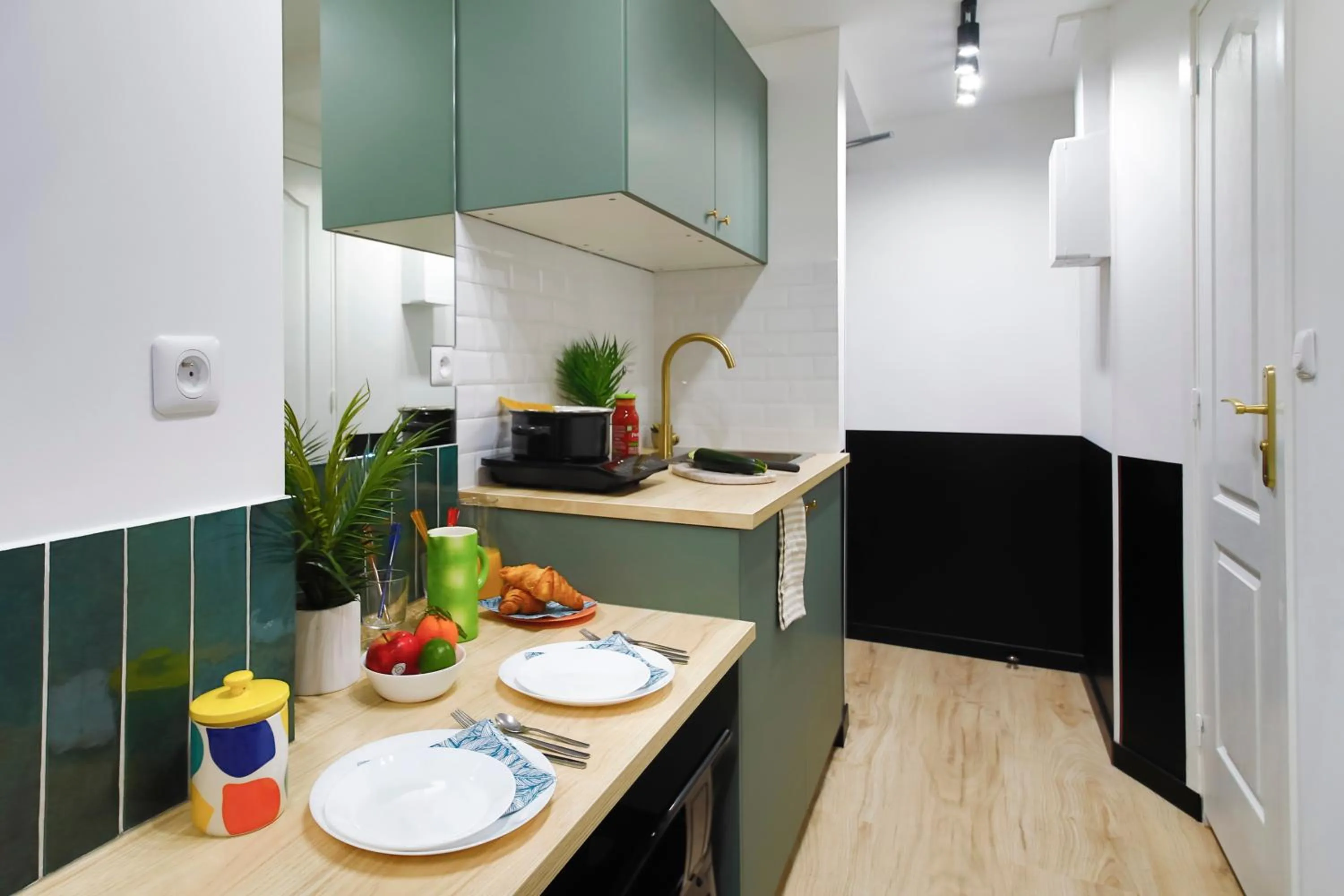 Kitchen or kitchenette in WS Opéra - Laffitte