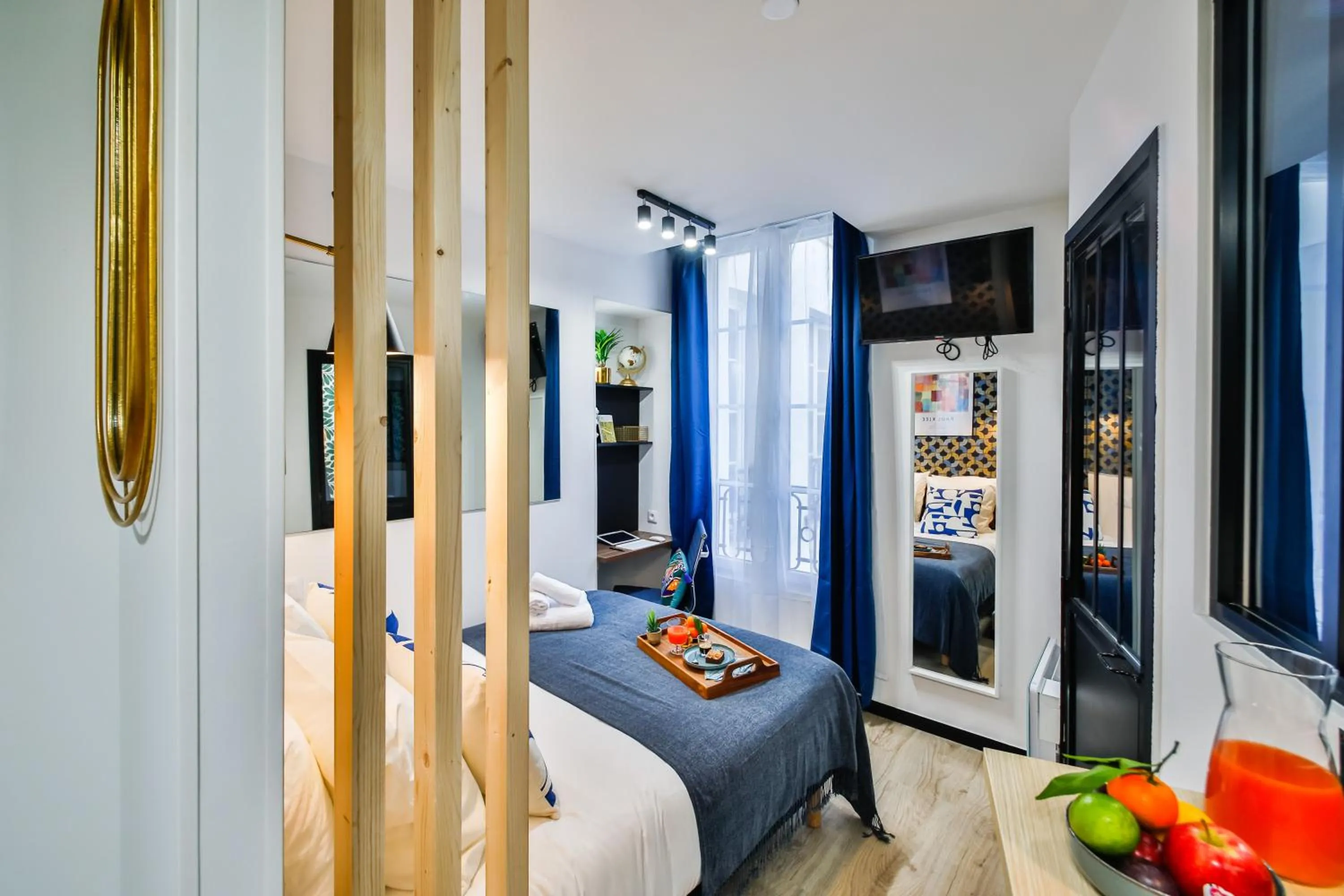 Bedroom, Bed in WS Opéra - Laffitte