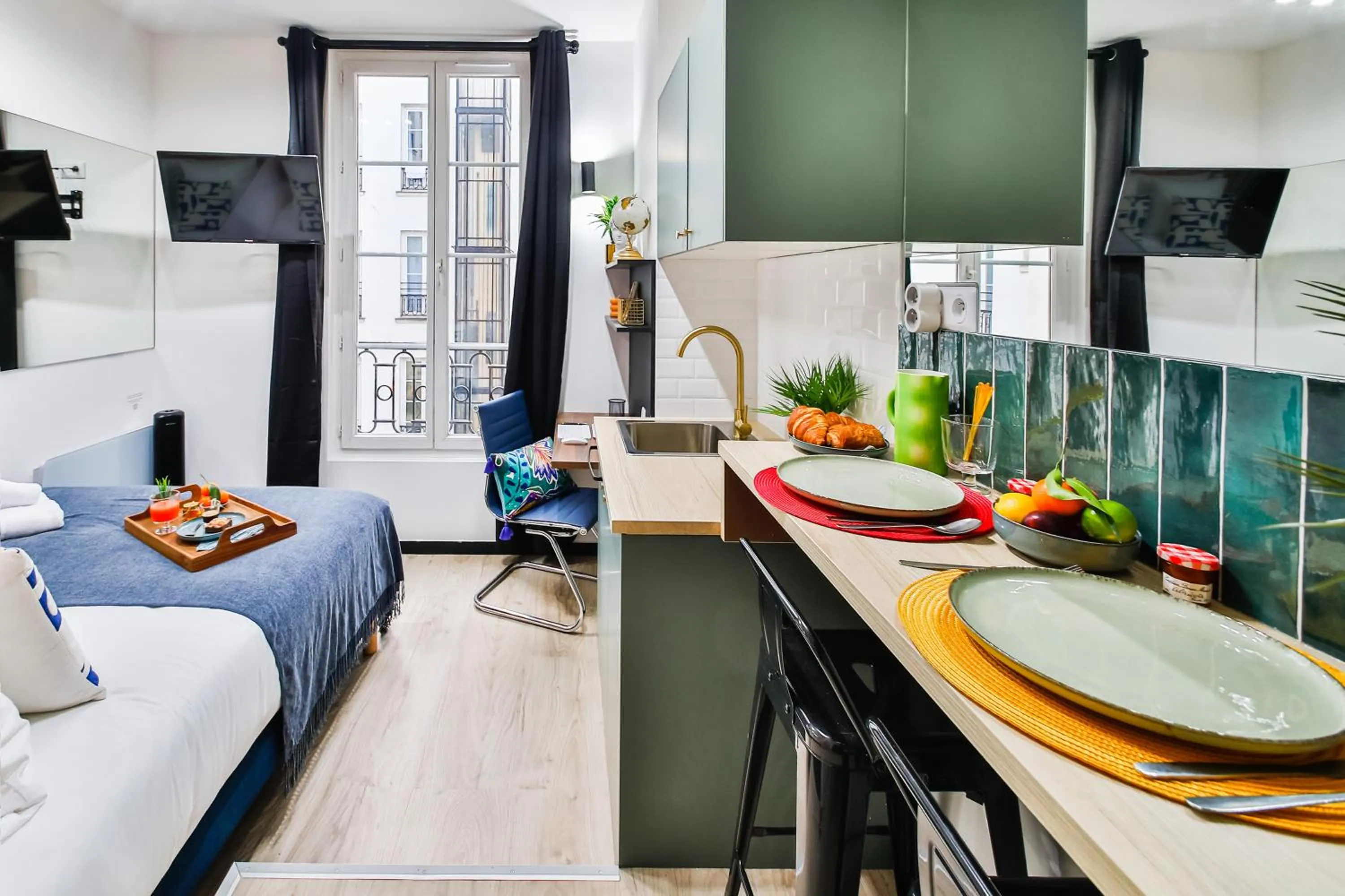 Kitchen or kitchenette in WS Opéra - Laffitte