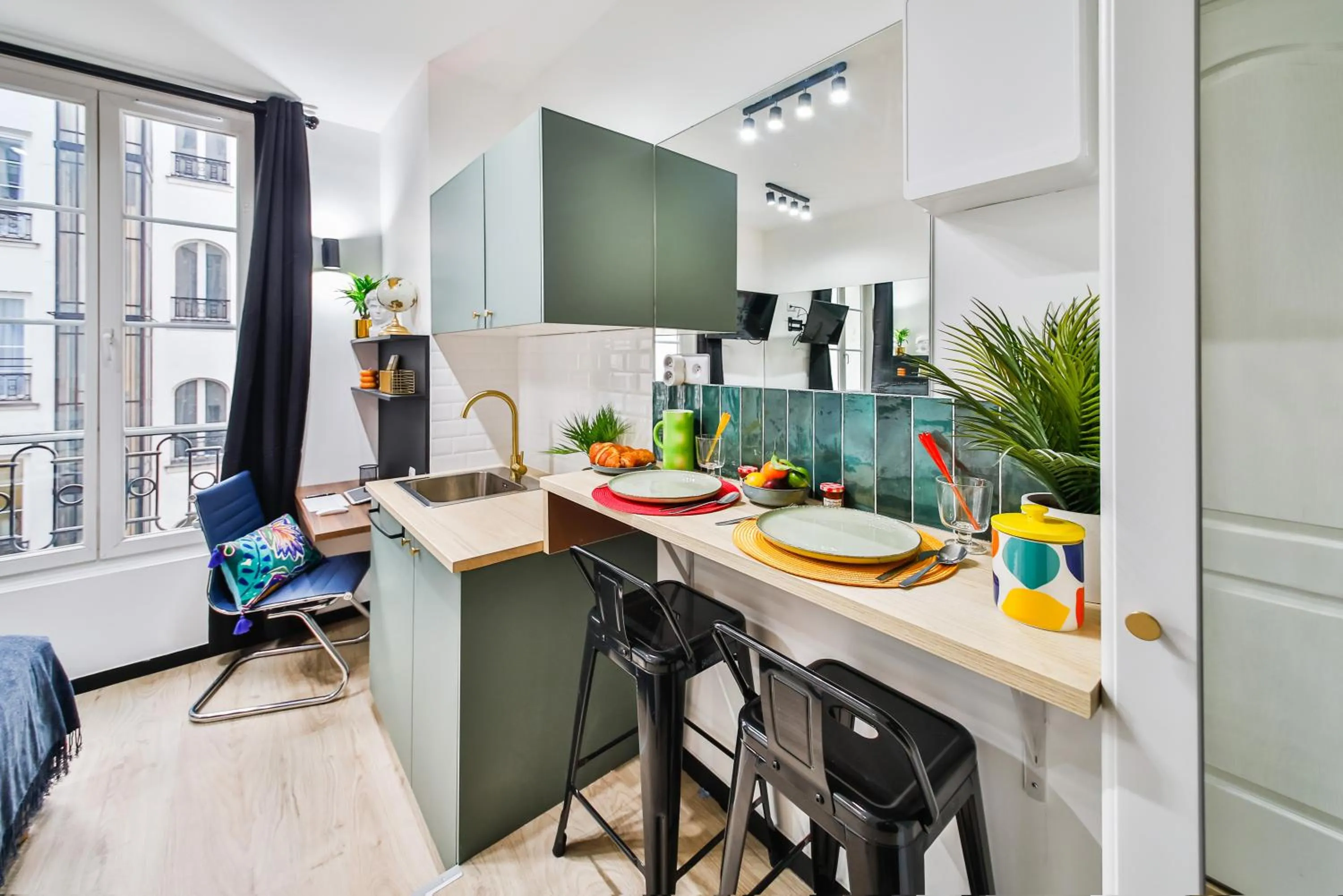 Kitchen or kitchenette in WS Opéra - Laffitte