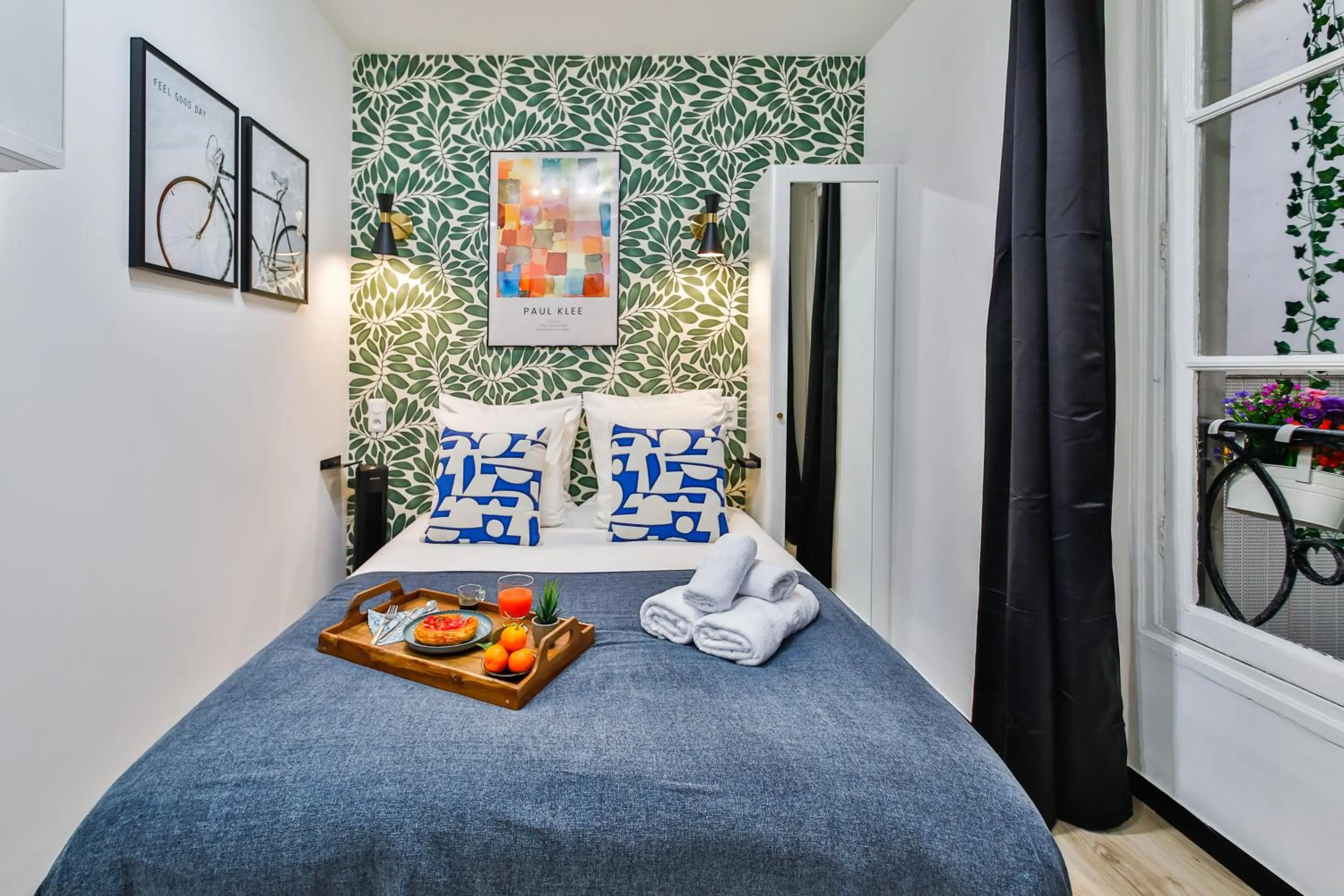 Bedroom, Bed in WS Opéra - Laffitte