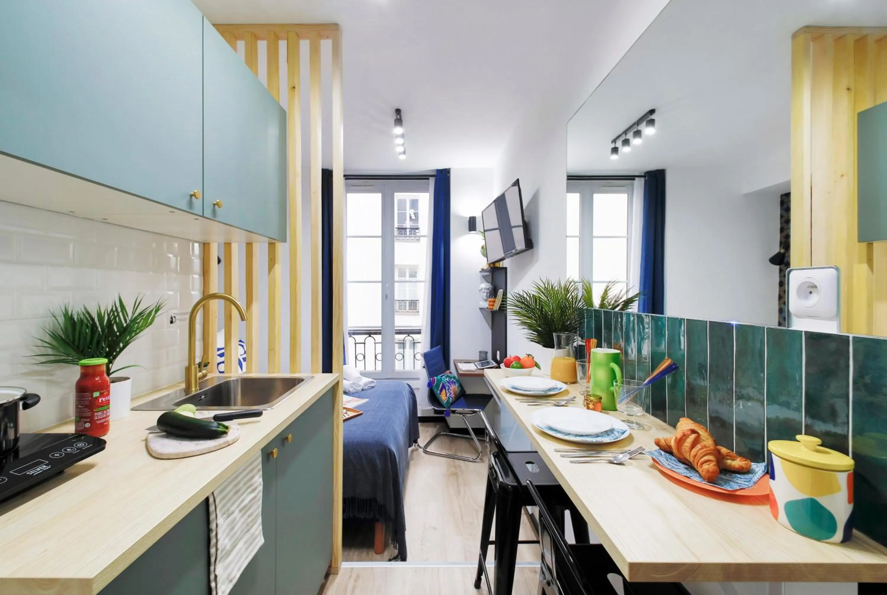 Kitchen or kitchenette in WS Opéra - Laffitte