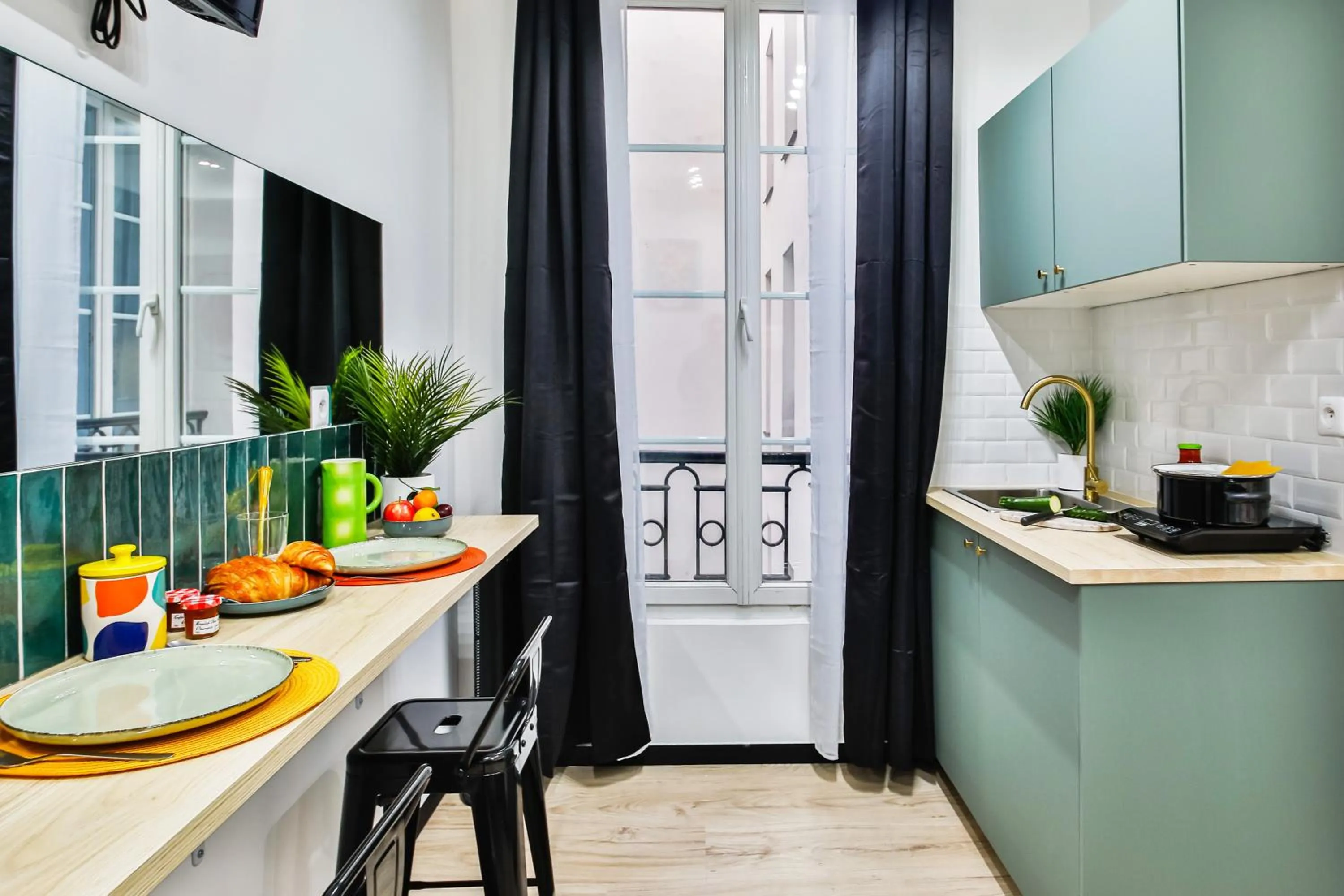 Kitchen or kitchenette in WS Opéra - Laffitte