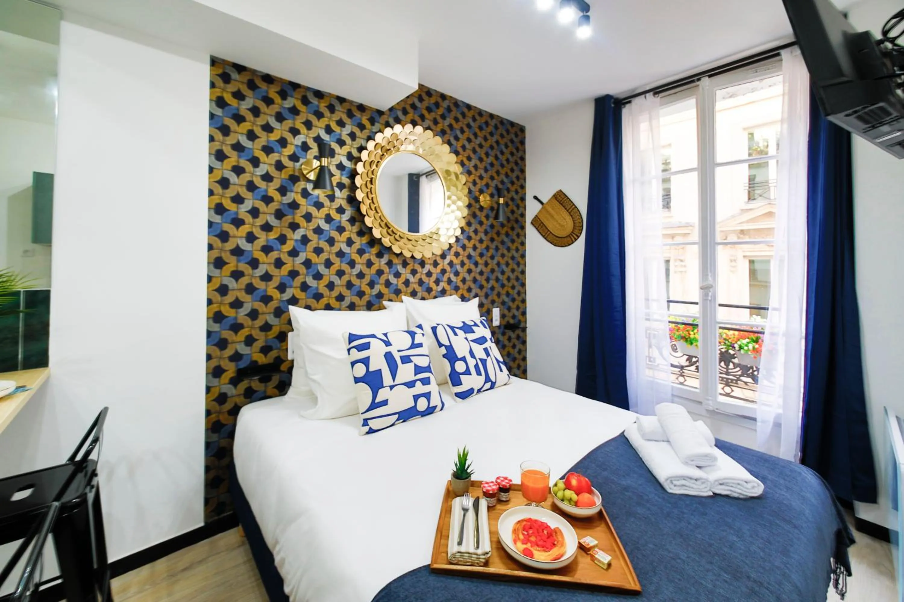 Bedroom, Bed in WS Opéra - Laffitte