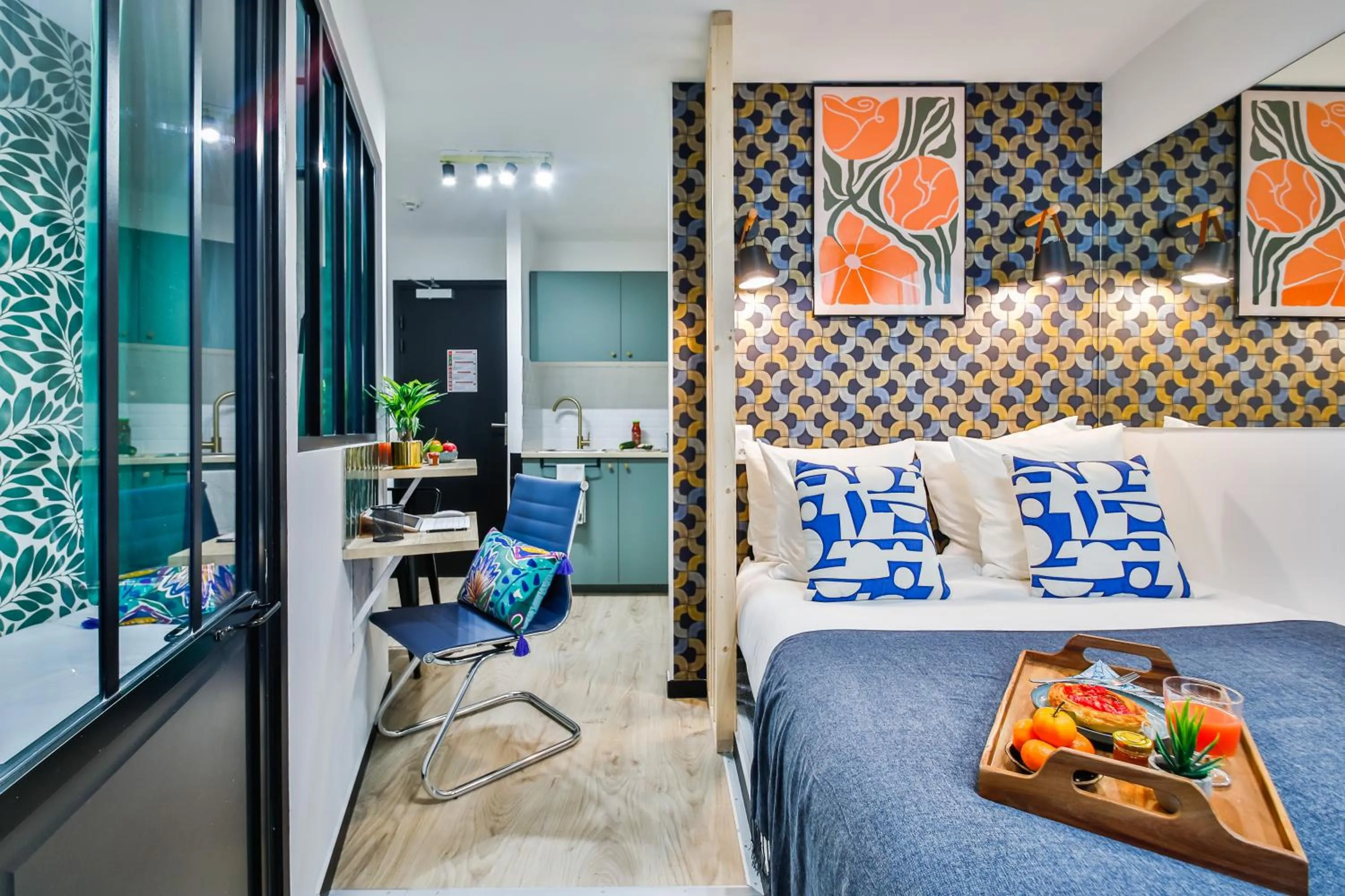 Bedroom, Bed in WS Opéra - Laffitte