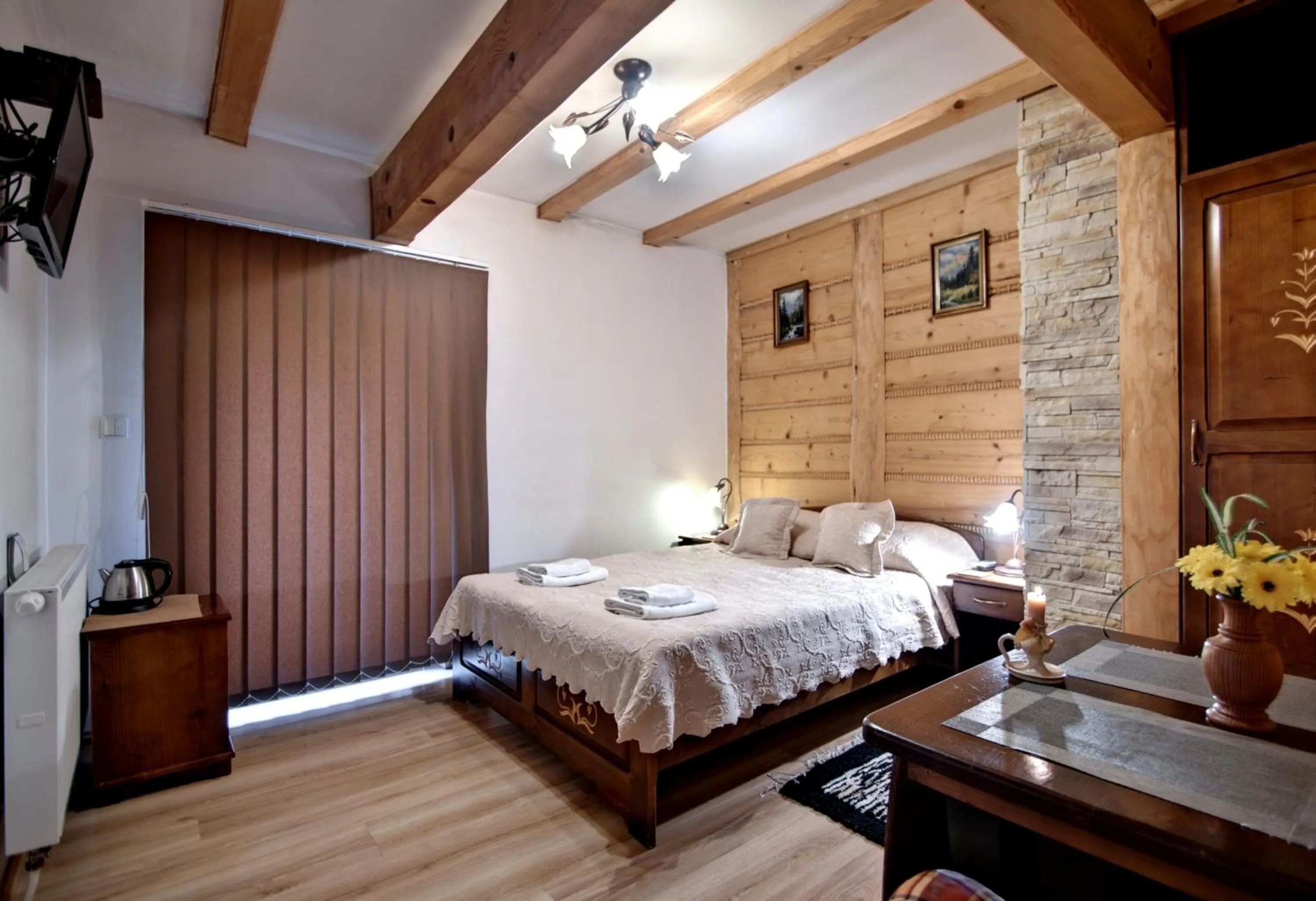 Bedroom, Bed in Magnat Inn Sauna & Relax