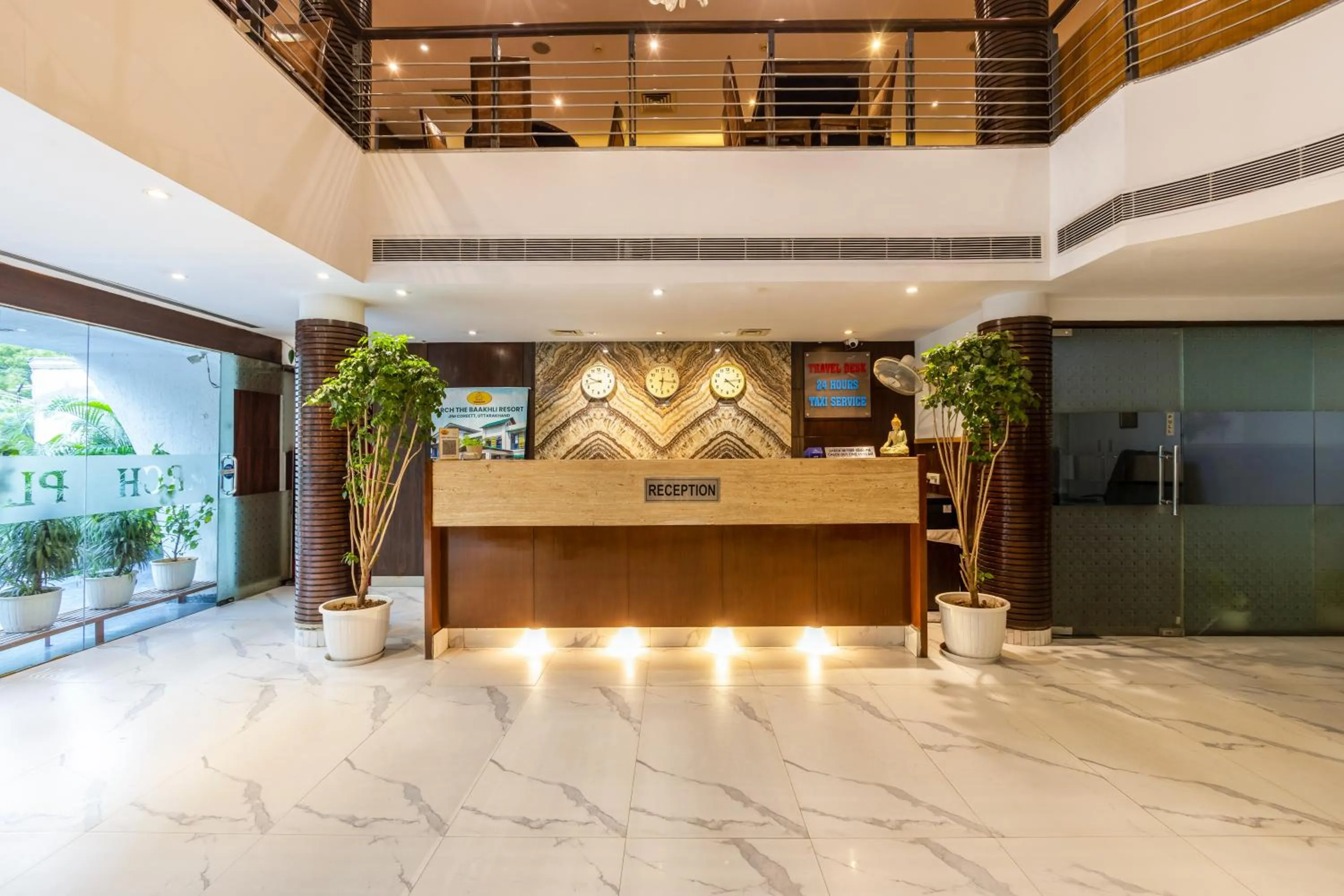 Lobby or reception in Hotel Arch Plaza at Yashobhoomi By Arch Group