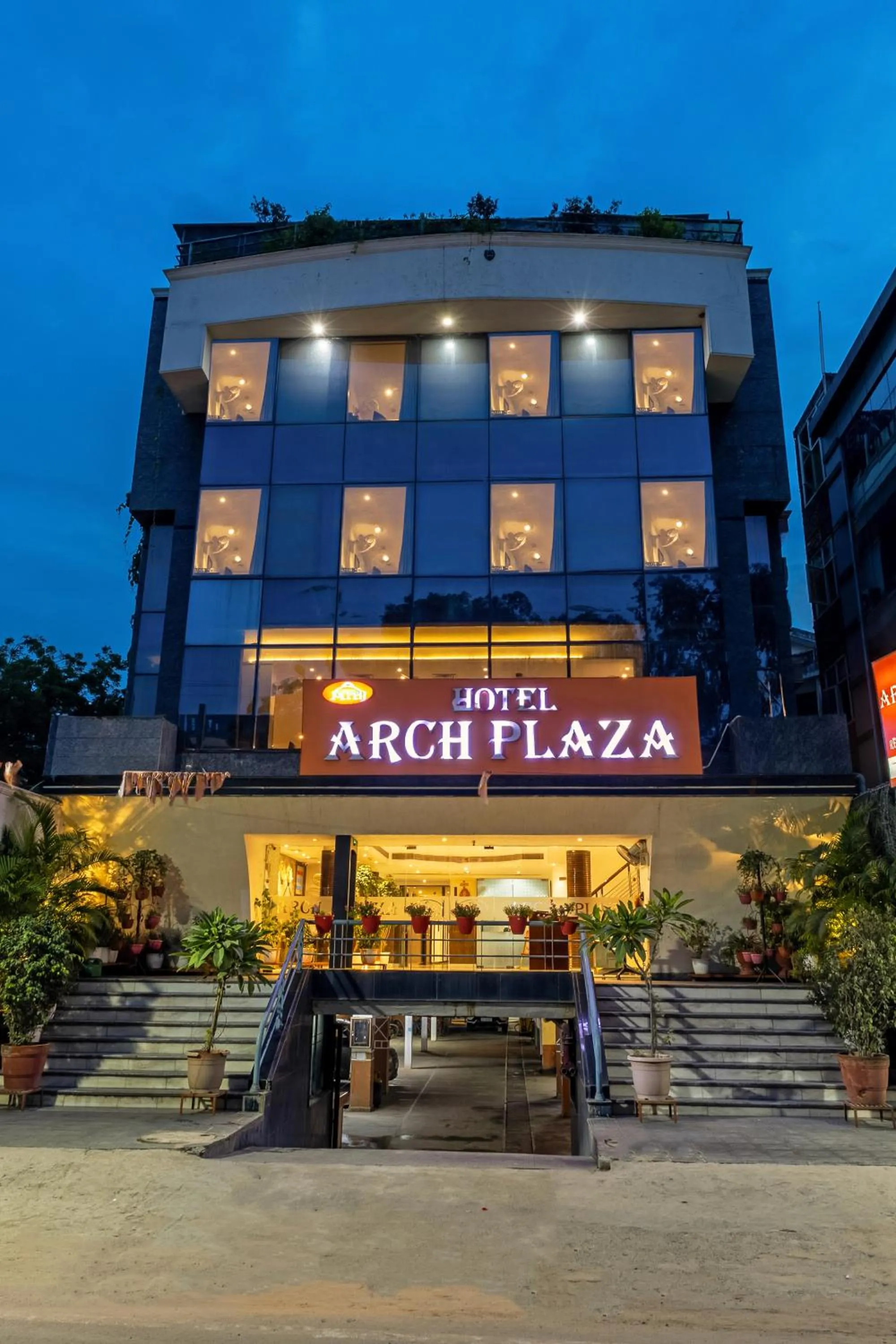 Property building in Hotel Arch Plaza at Yashobhoomi By Arch Group