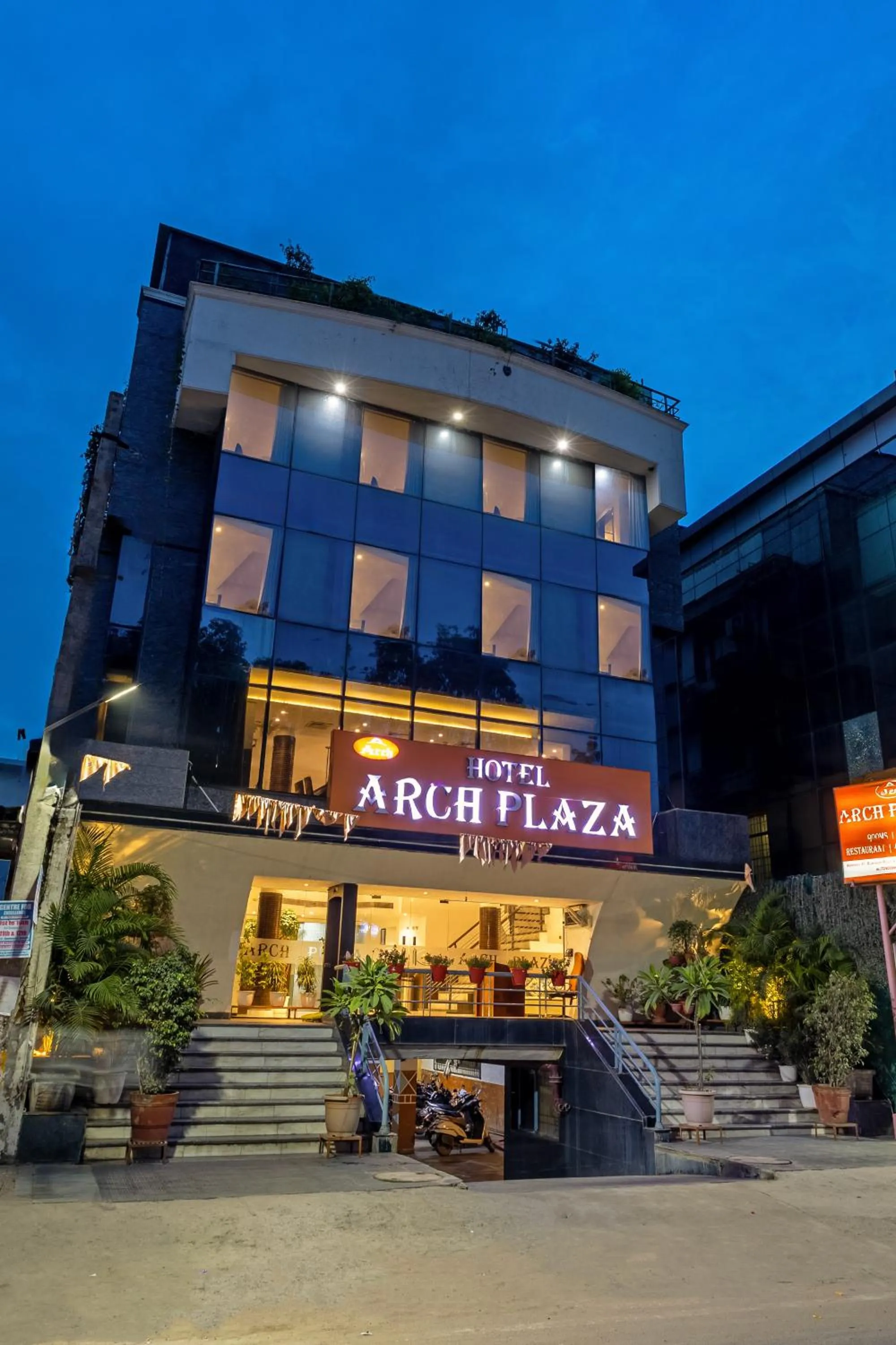 Property building in Hotel Arch Plaza at Yashobhoomi By Arch Group