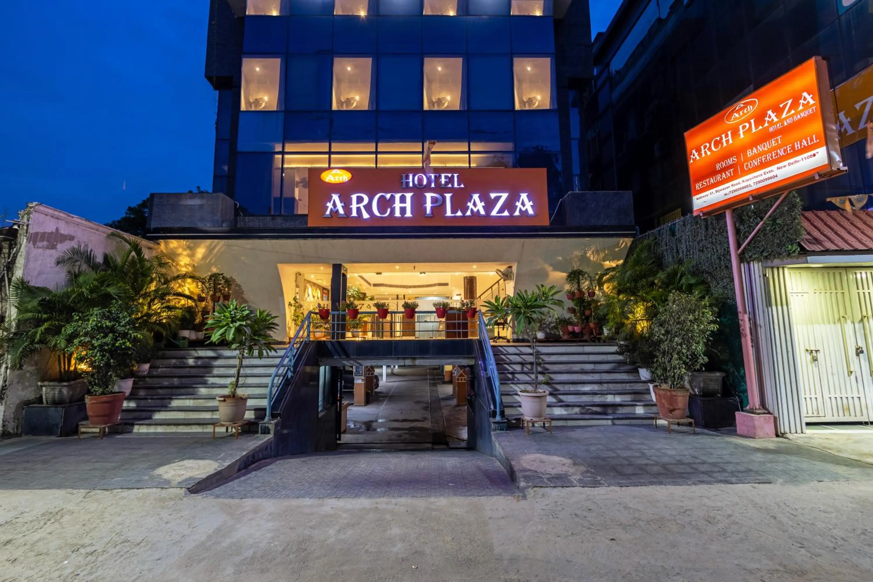 Property building in Hotel Arch Plaza at Yashobhoomi By Arch Group
