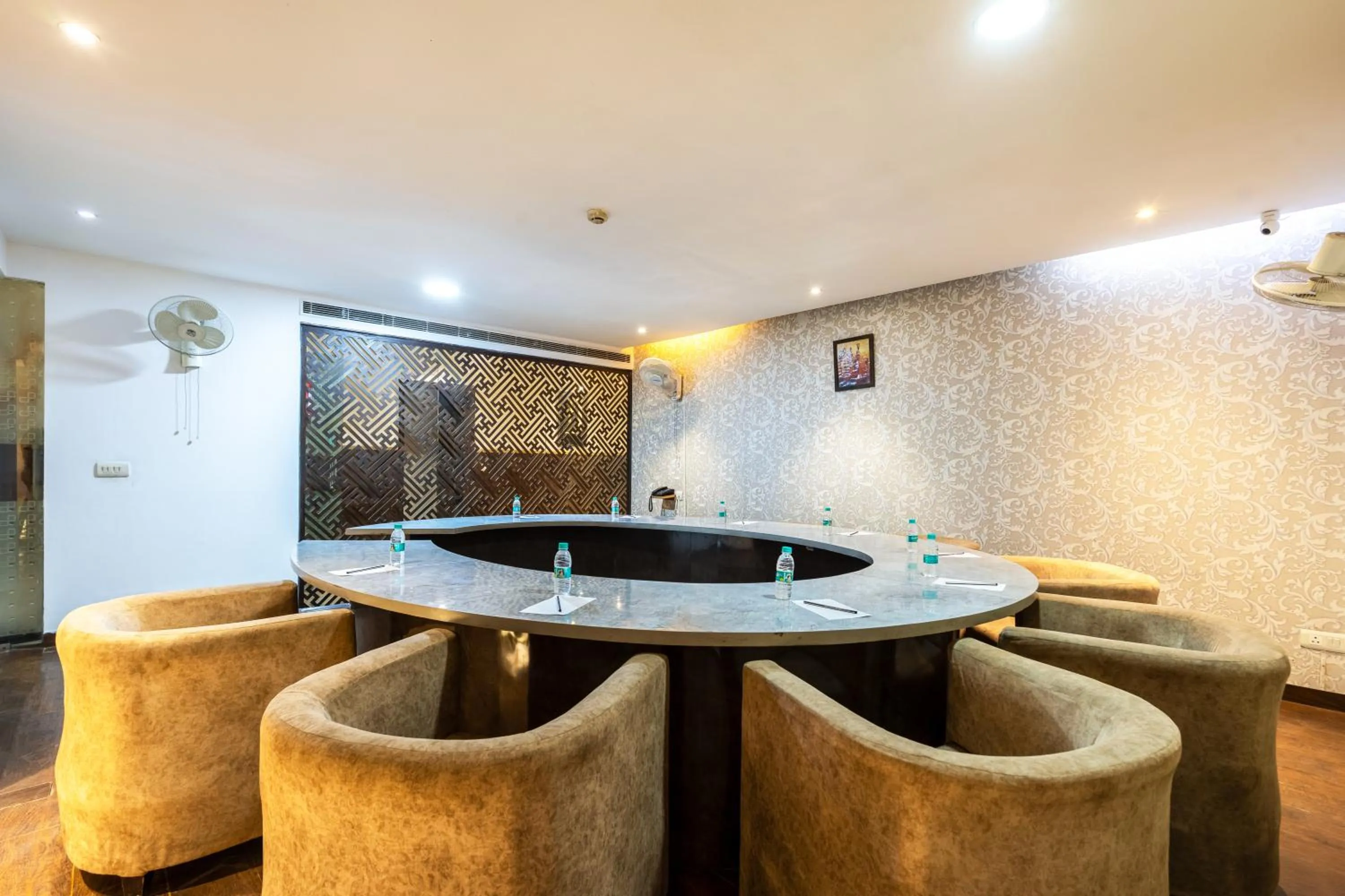 Meeting/conference room in Hotel Arch Plaza at Yashobhoomi By Arch Group