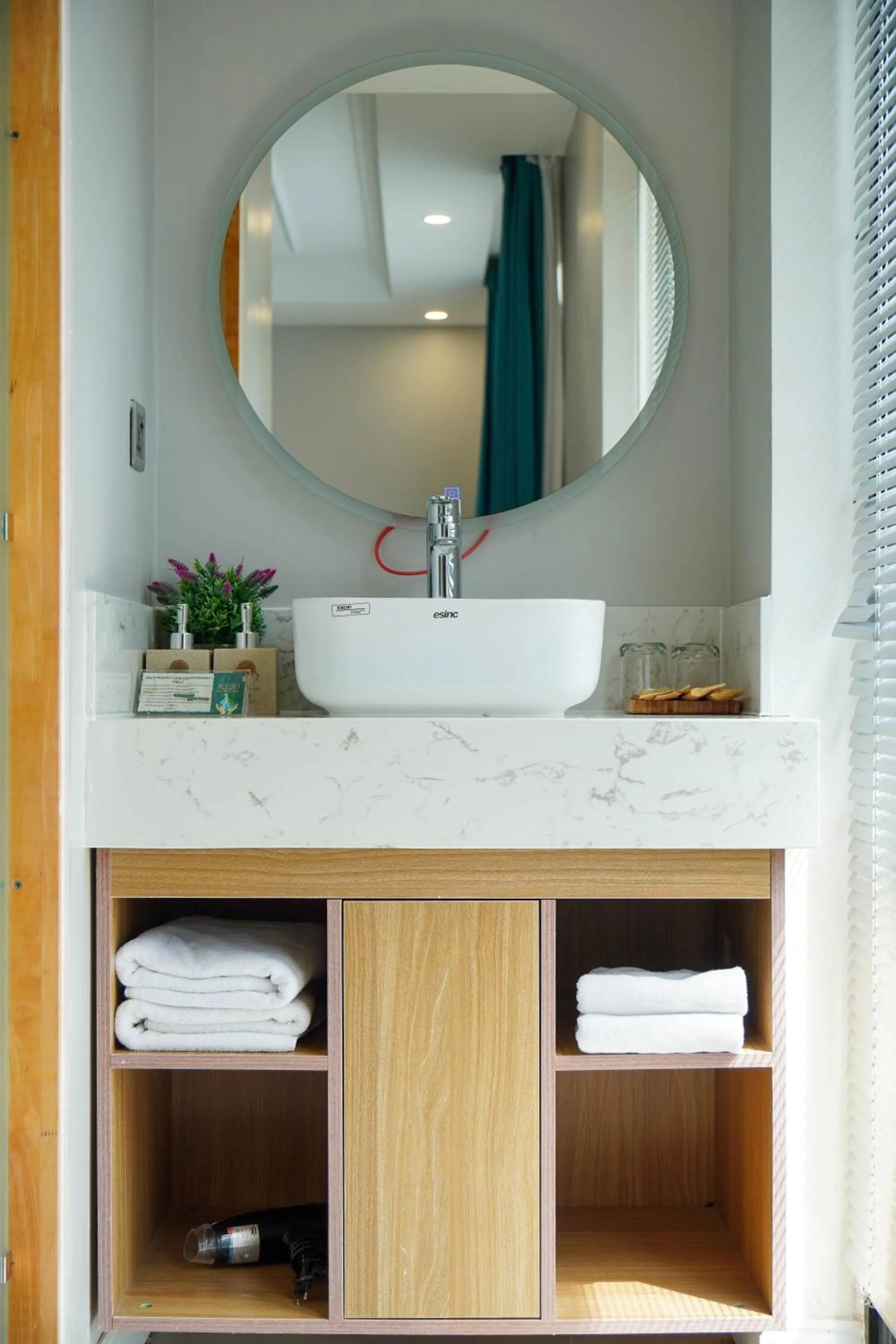 Bathroom in Le Cap Gym Hotel & Apartments