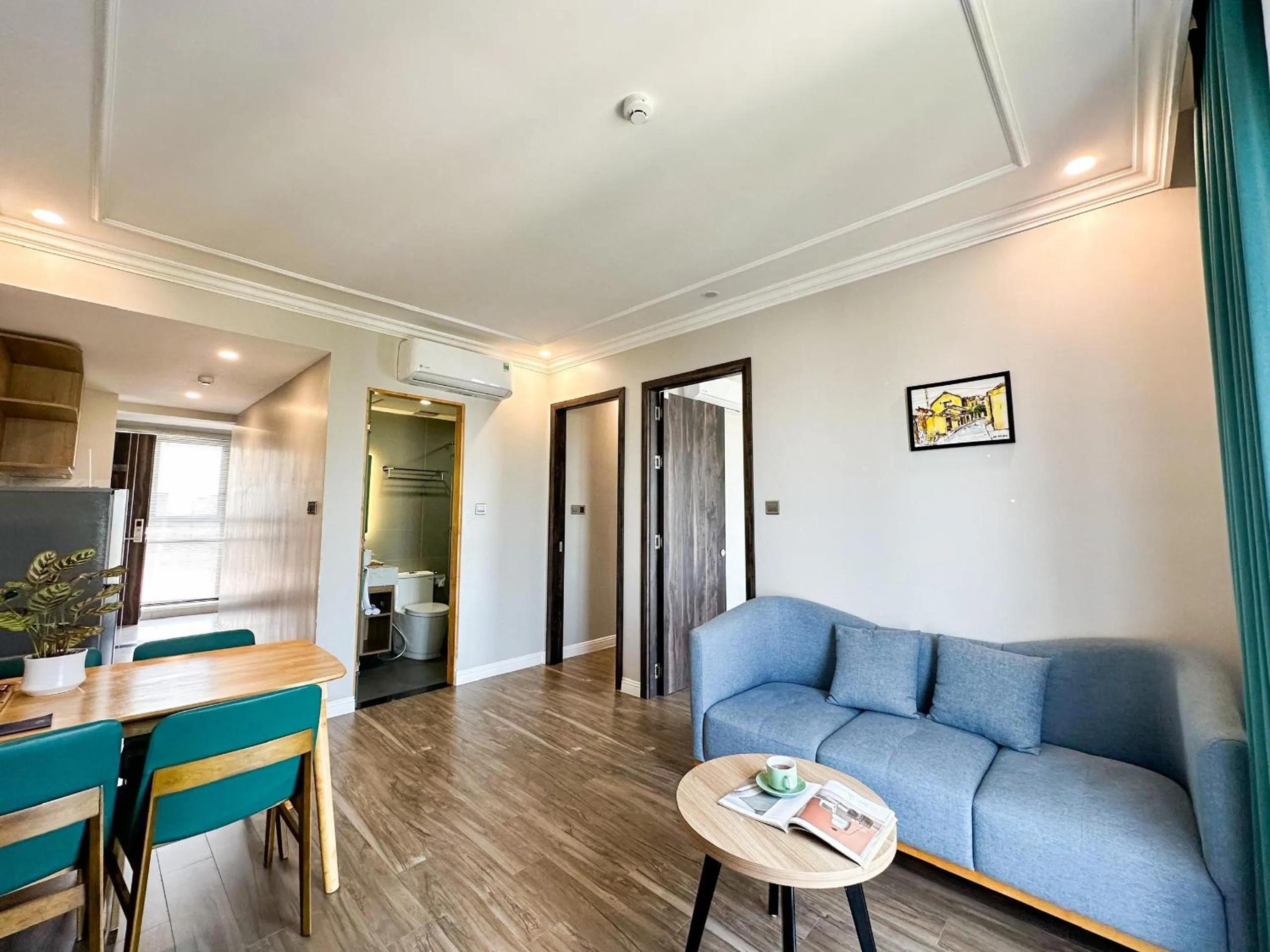 Living room in Le Cap Gym Hotel & Apartments