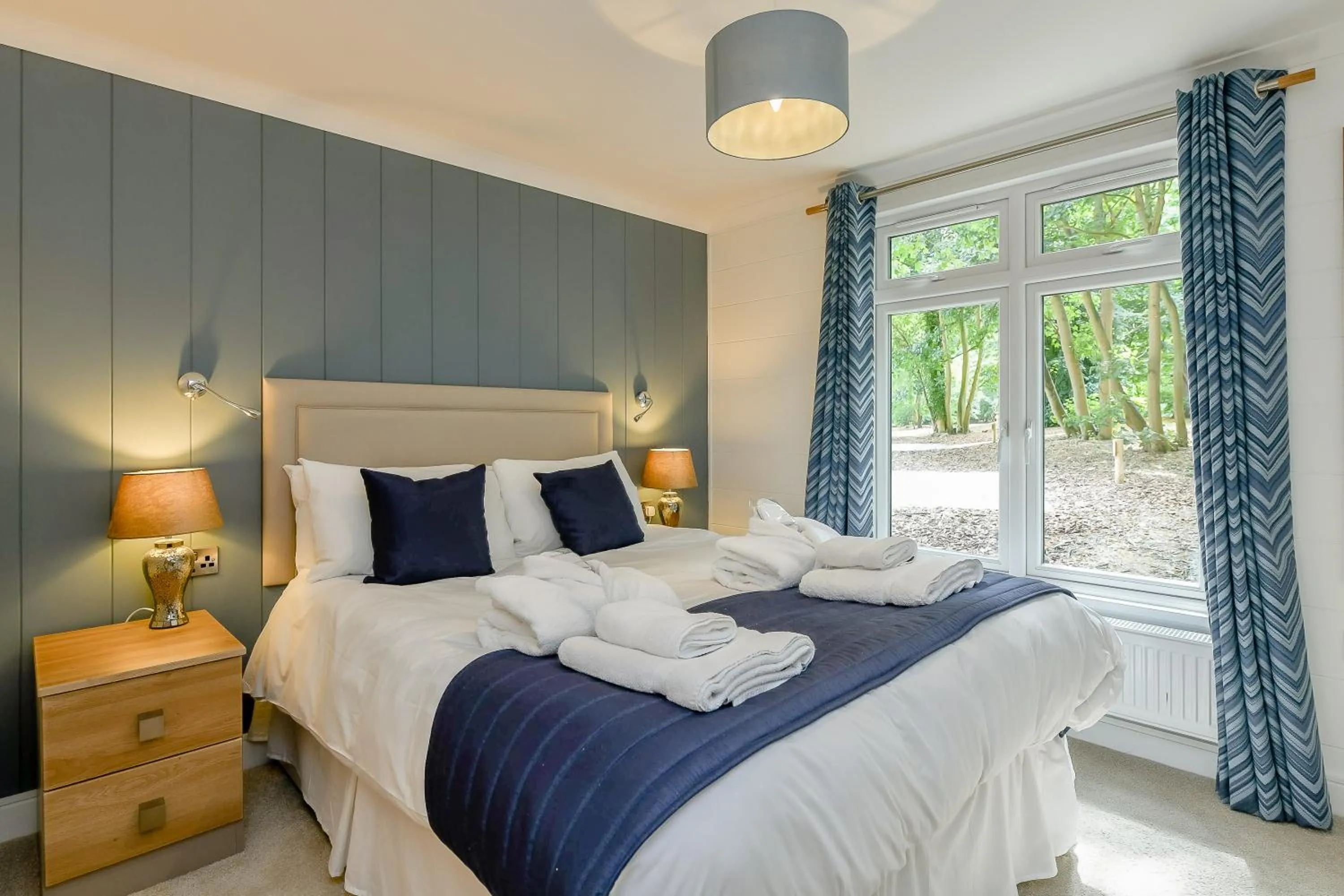 Bed in Woolverstone Marina and Lodge Park