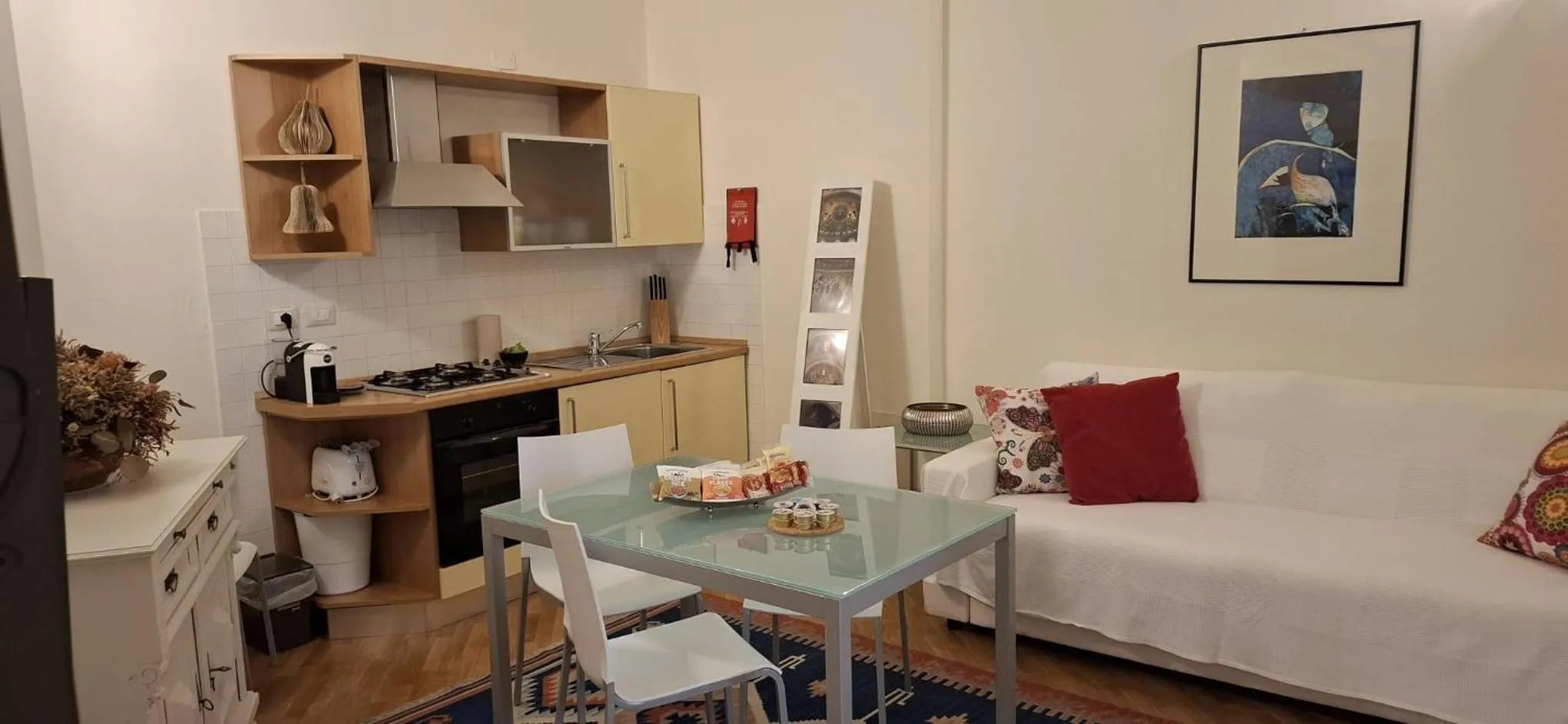 Kitchen or kitchenette in Exclusive Aparthotel La Reunion