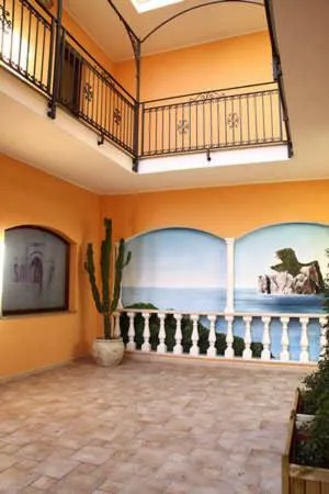 Inner courtyard view in Hotel Sa Lolla