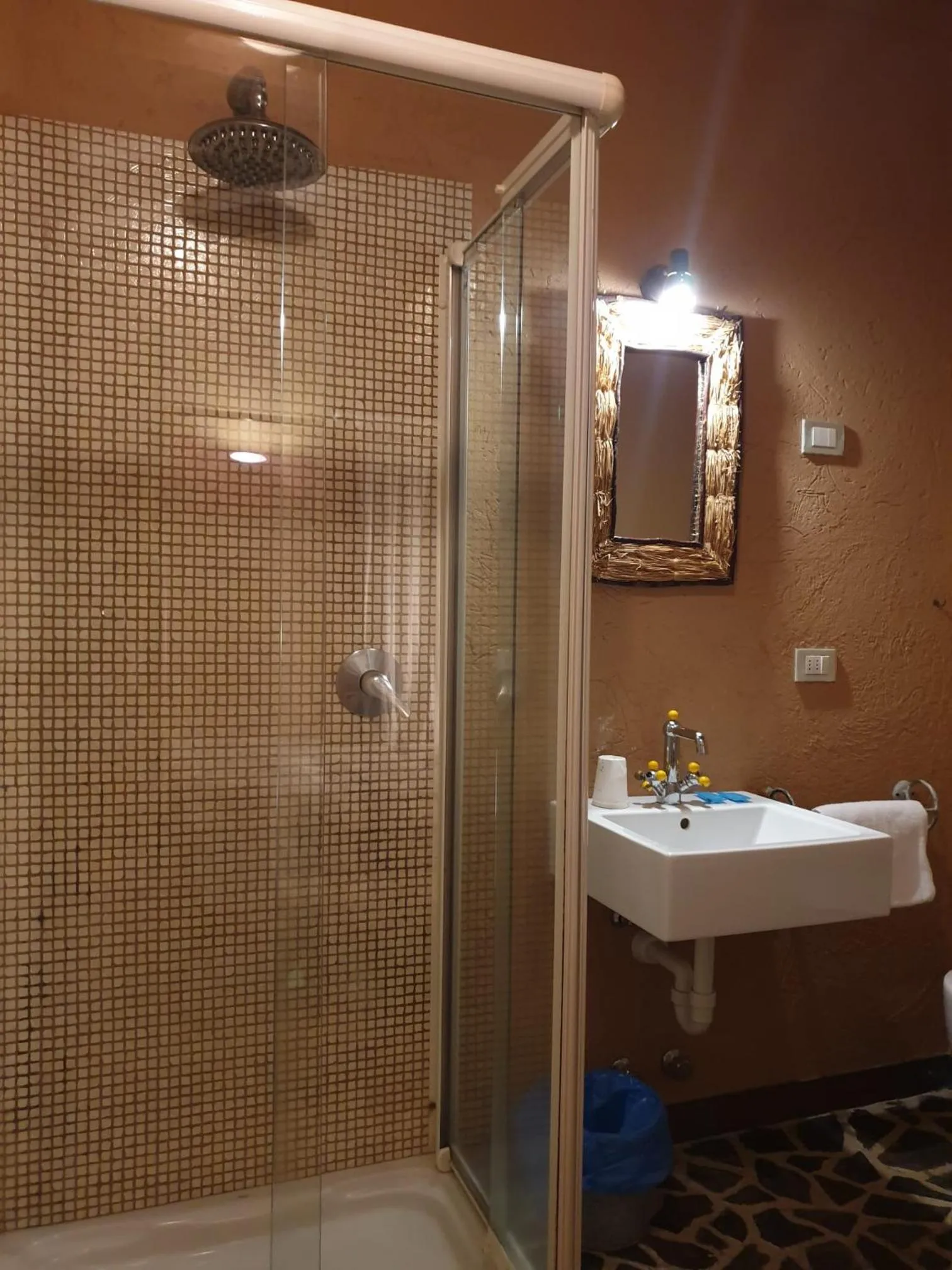 Shower in Piccolo Hotel Olina