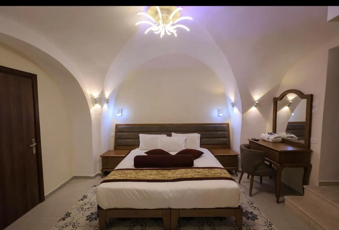Bed in Hashimi Hotel Old City Jerusalem