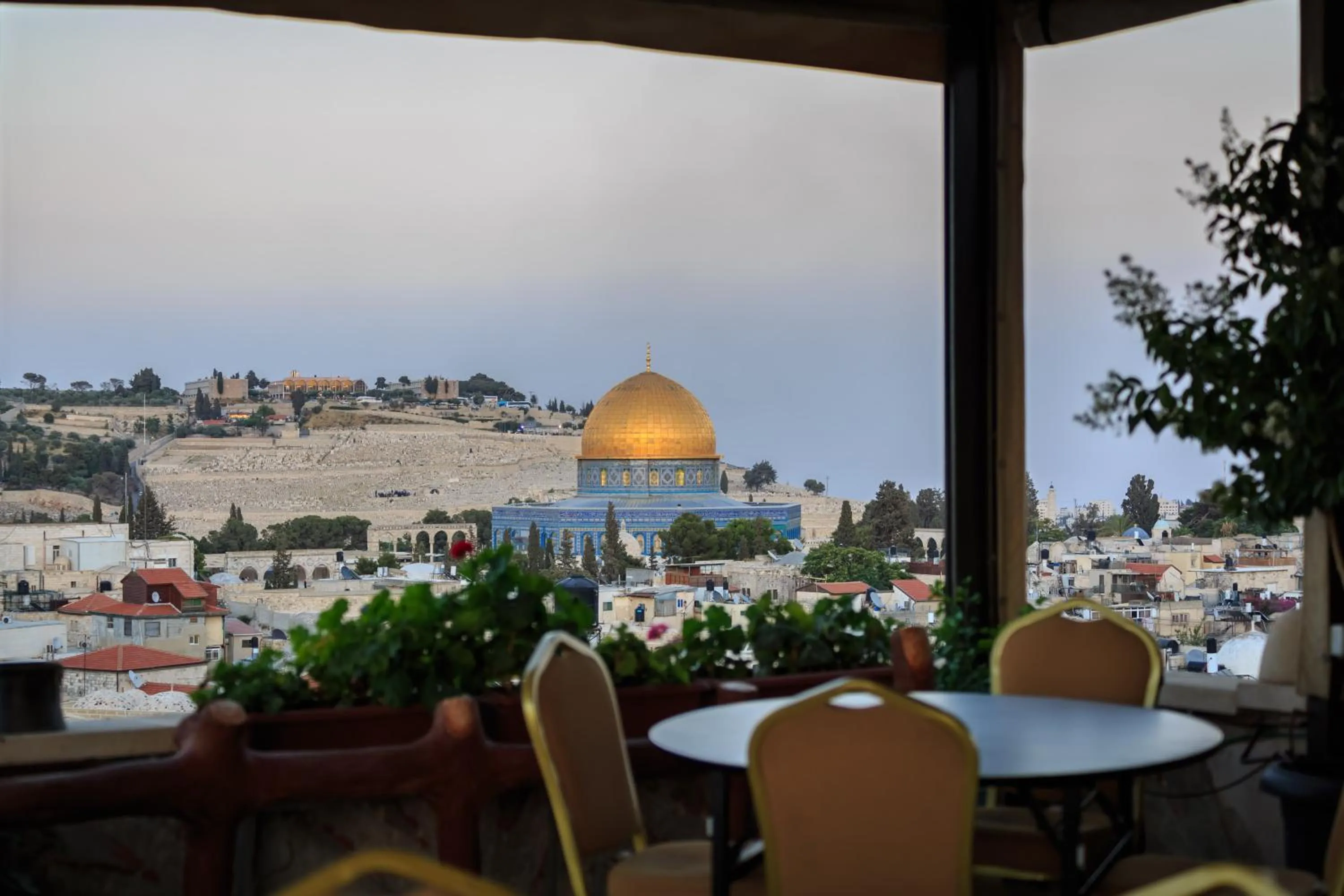 City view in Hashimi Hotel Old City Jerusalem