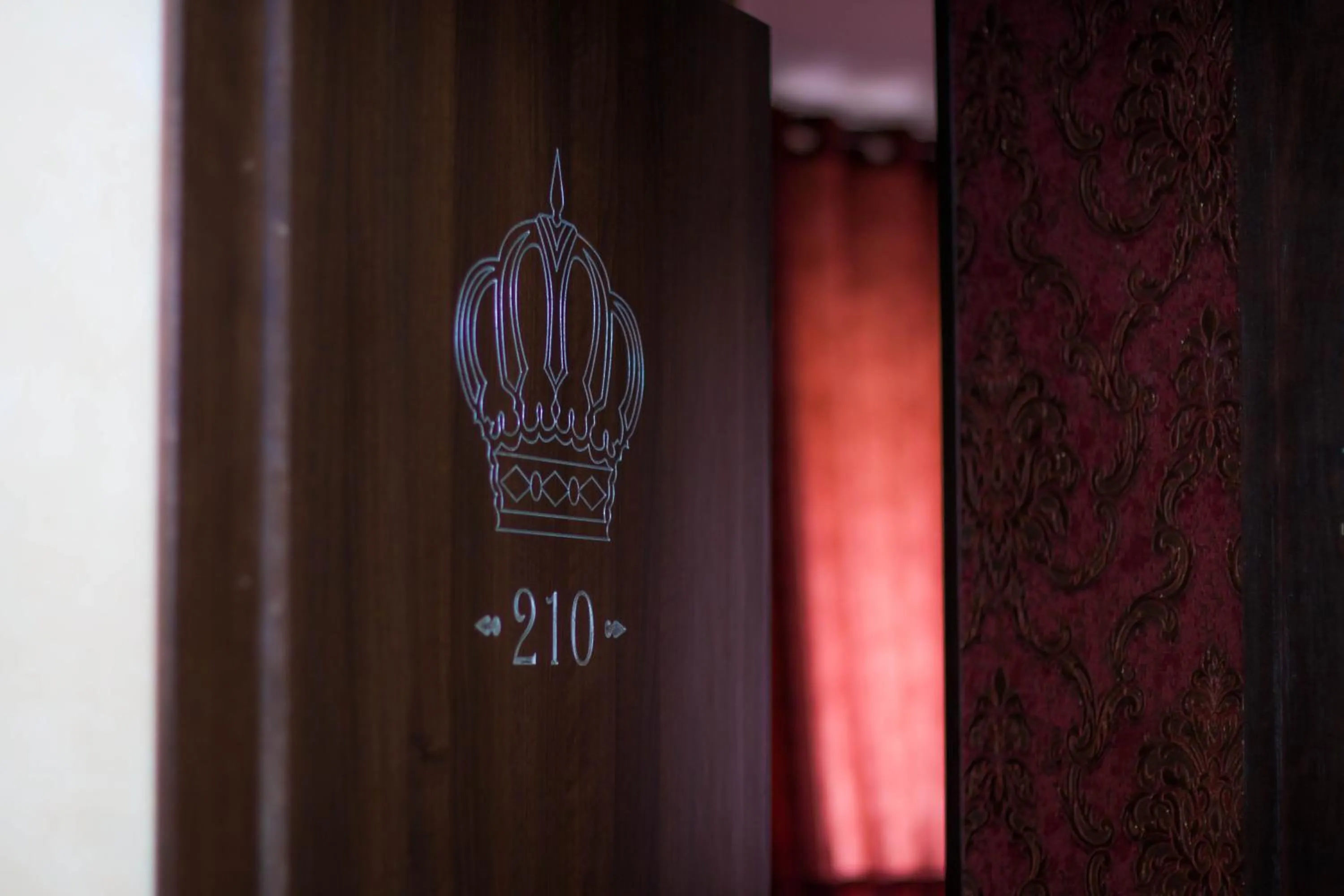 Decorative detail in Hashimi Hotel Old City Jerusalem