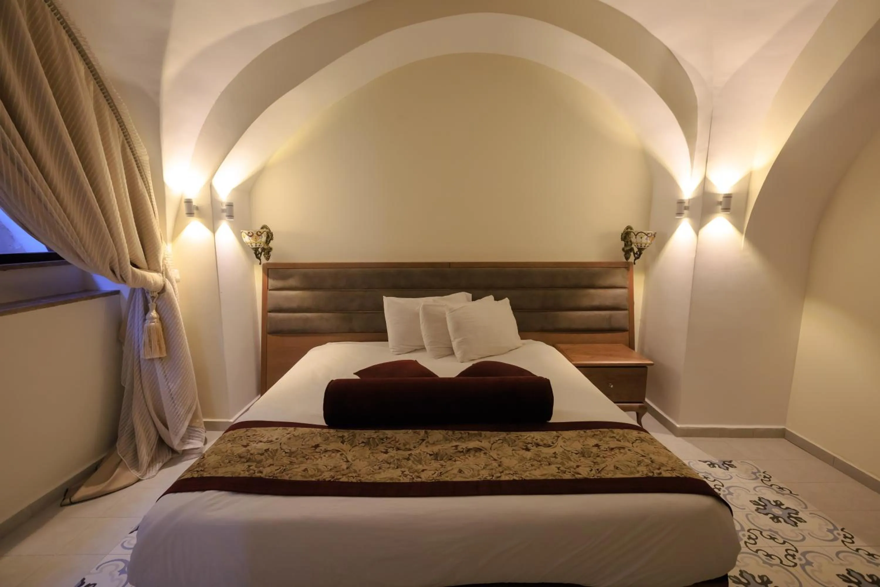 Bed in Hashimi Hotel Old City Jerusalem