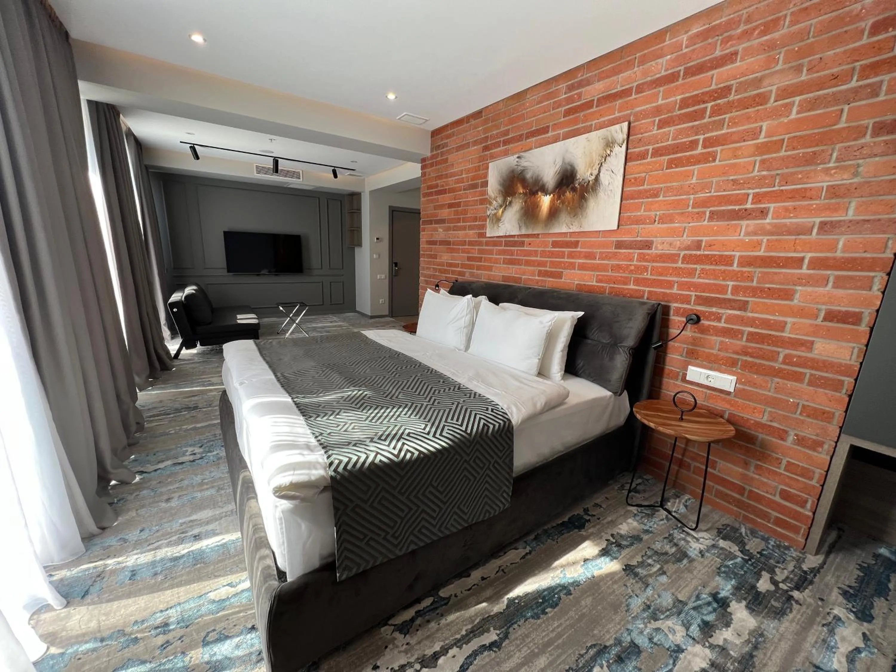 Bedroom, Bed in Hotel Address 9D