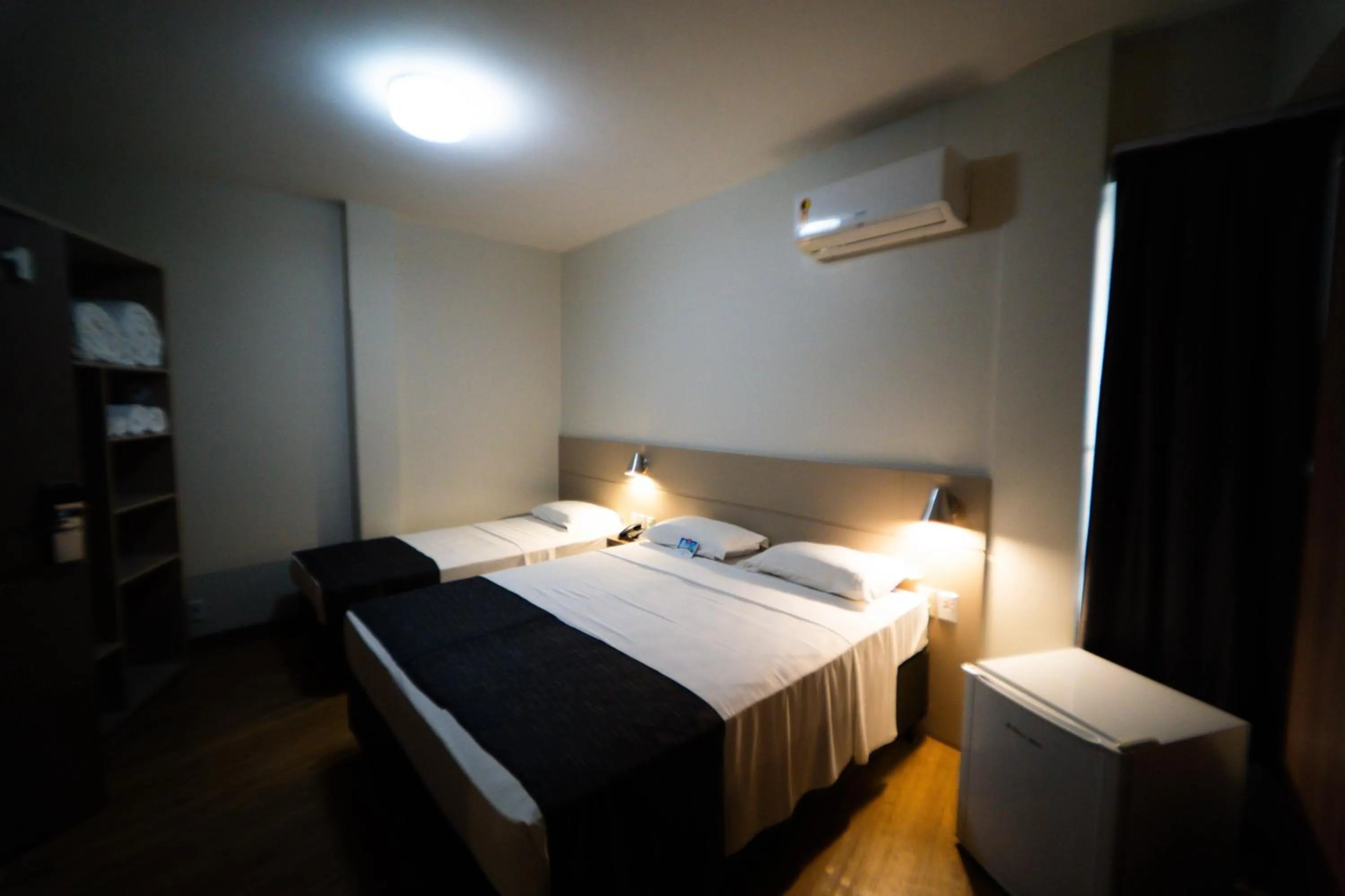 Bed in Hotel Valerim Itajaí / Navegantes