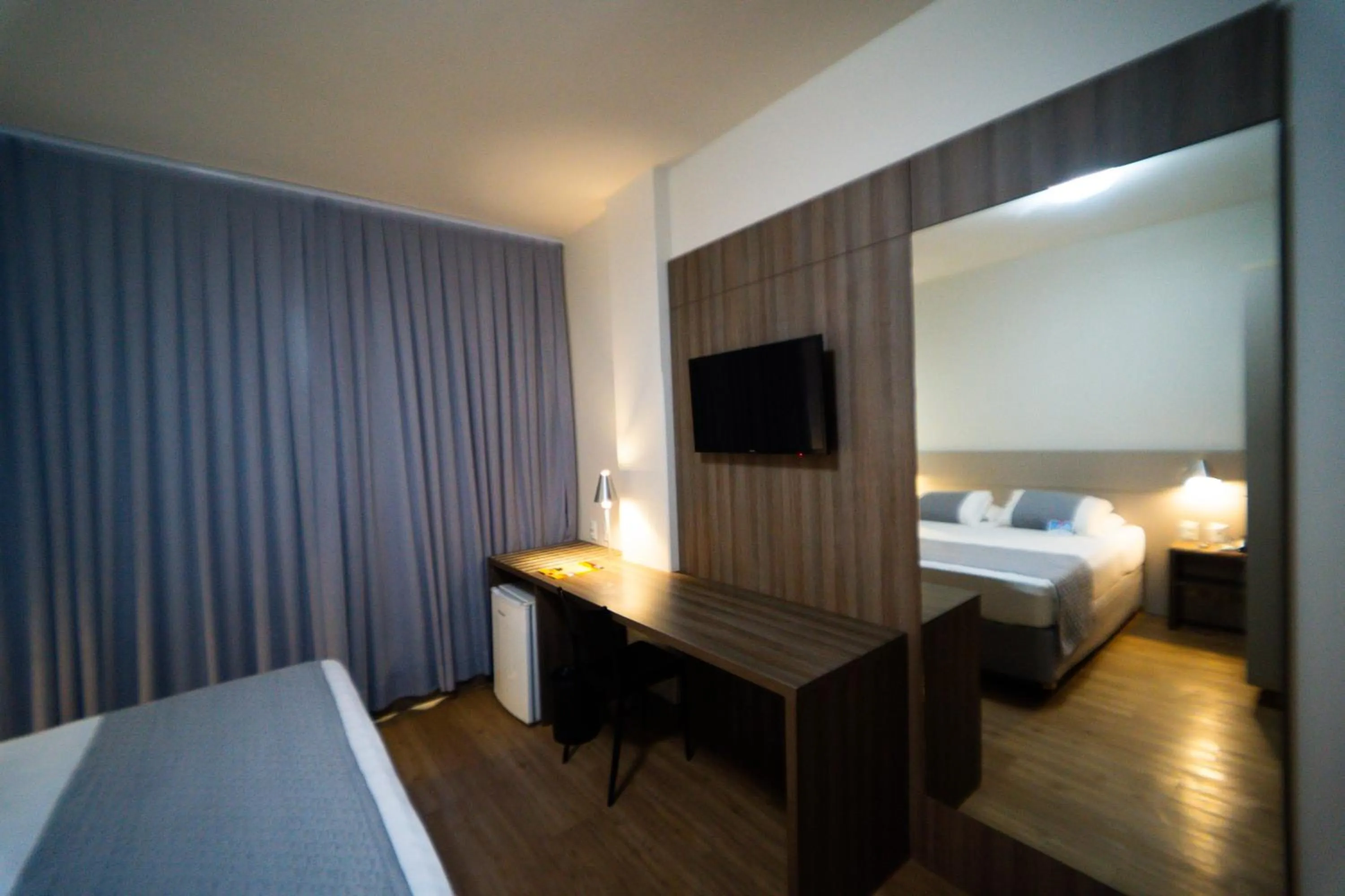 Bed in Hotel Valerim Itajaí / Navegantes