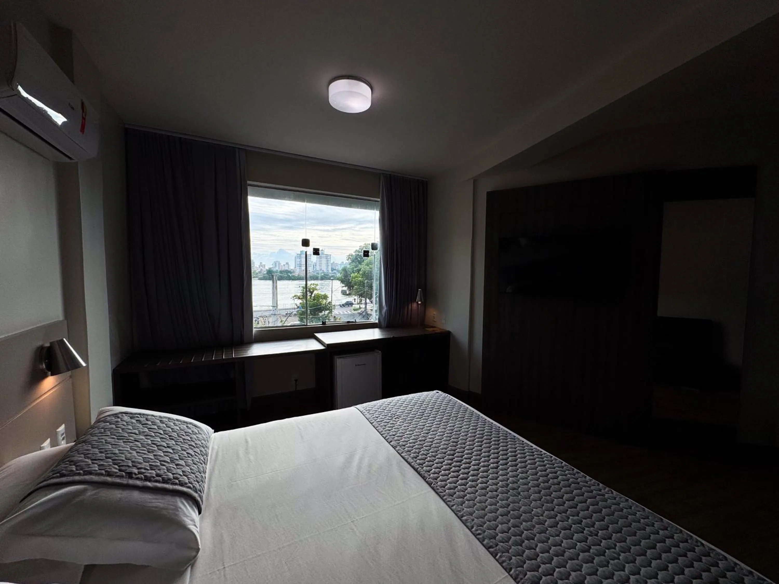 Bed in Hotel Valerim Itajaí / Navegantes