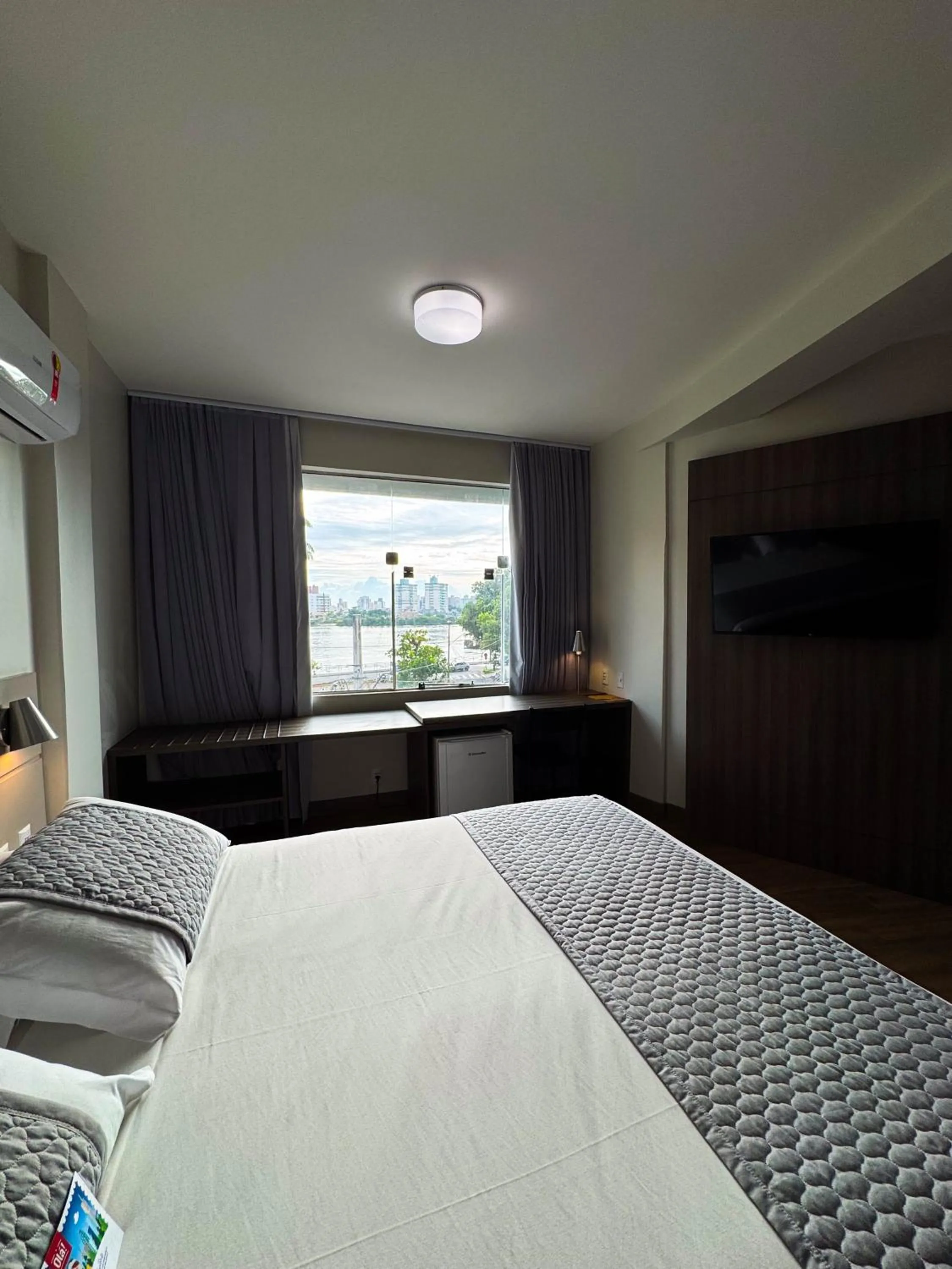 Bed in Hotel Valerim Itajaí / Navegantes