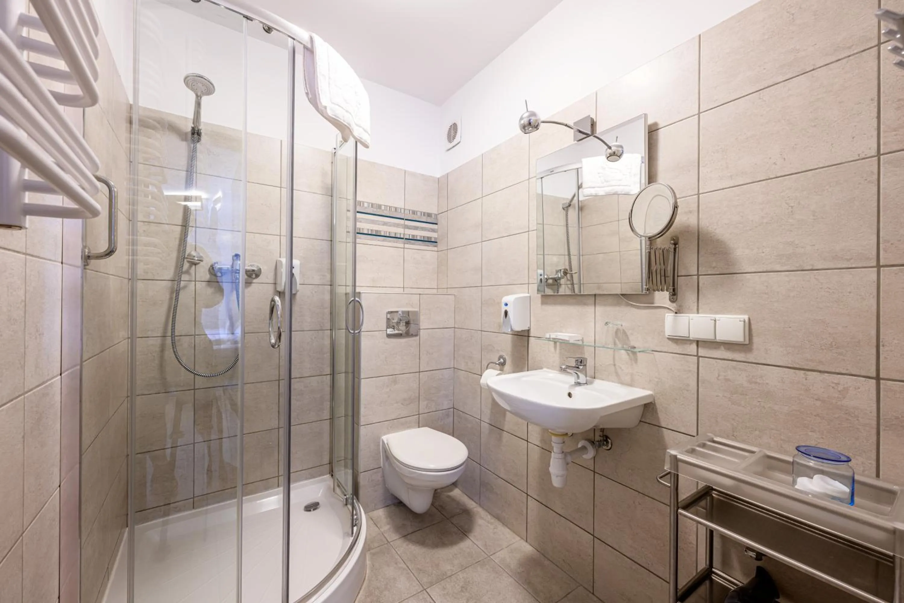 Shower in ON/SET APARTHOTEL