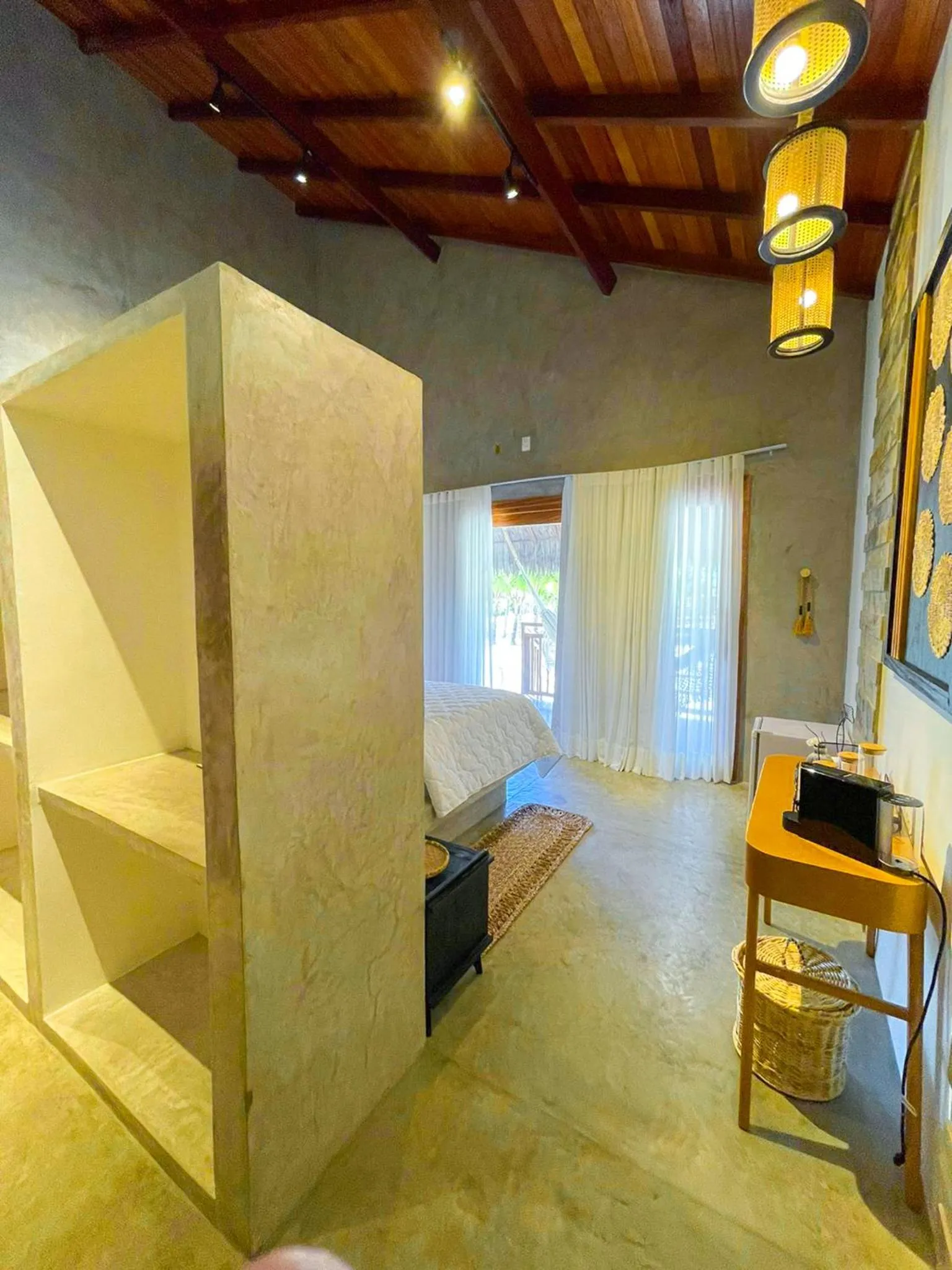 Photo of the whole room in Pousada Luna - D3 Experience - Preá, CE