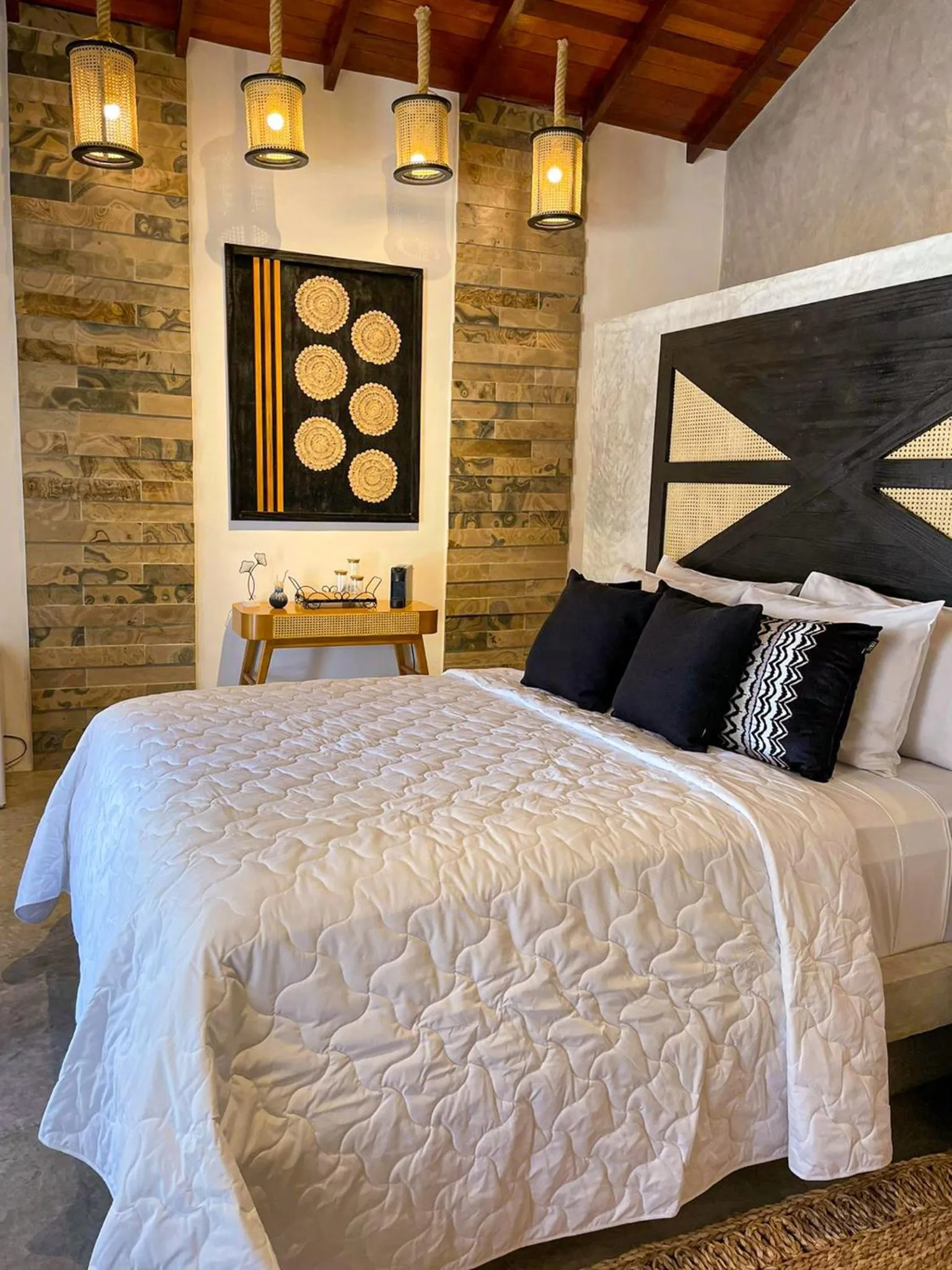 Bed in Pousada Luna - D3 Experience - Preá, CE