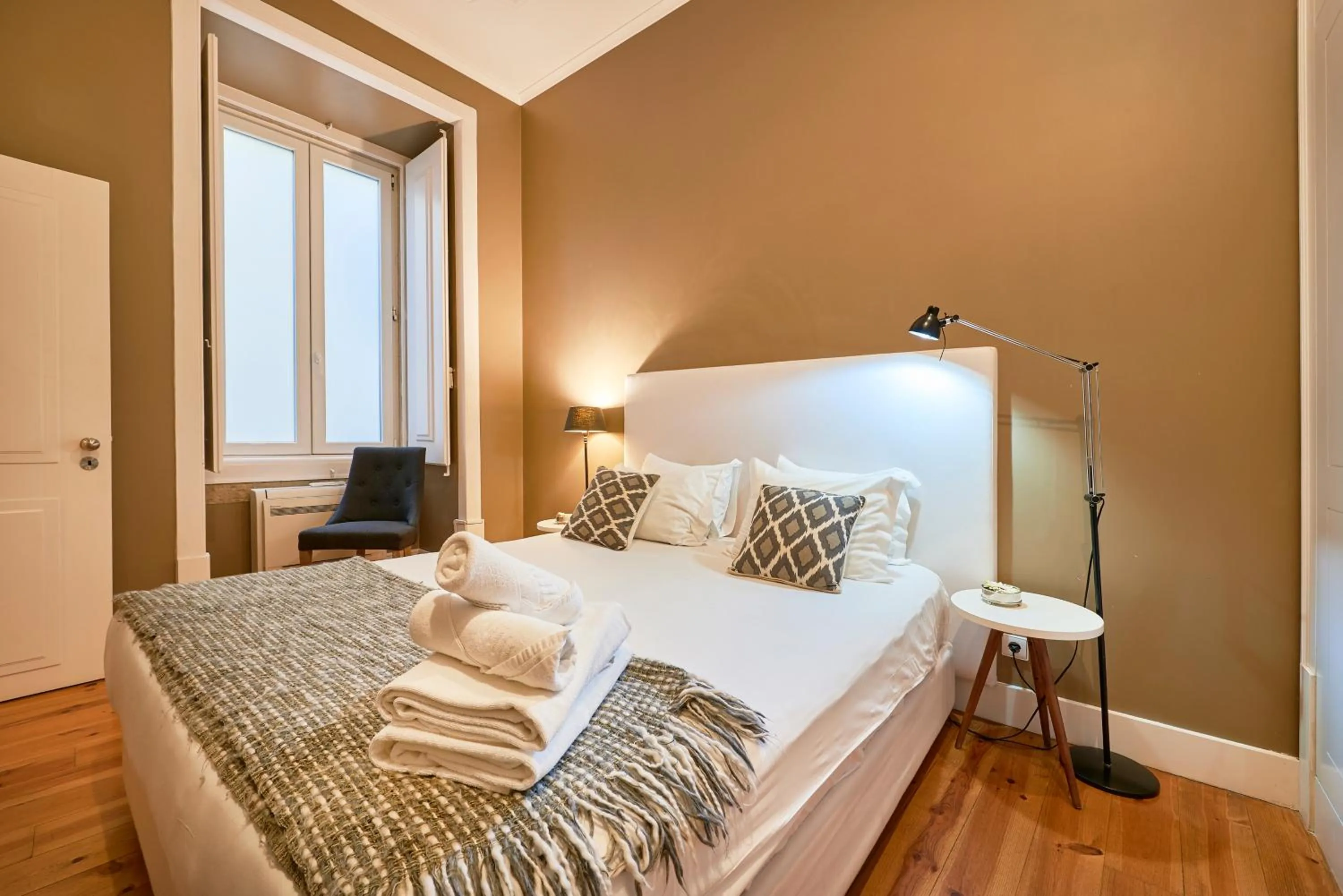 Bed in Lisbon Five Stars Apartments São Paulo 55