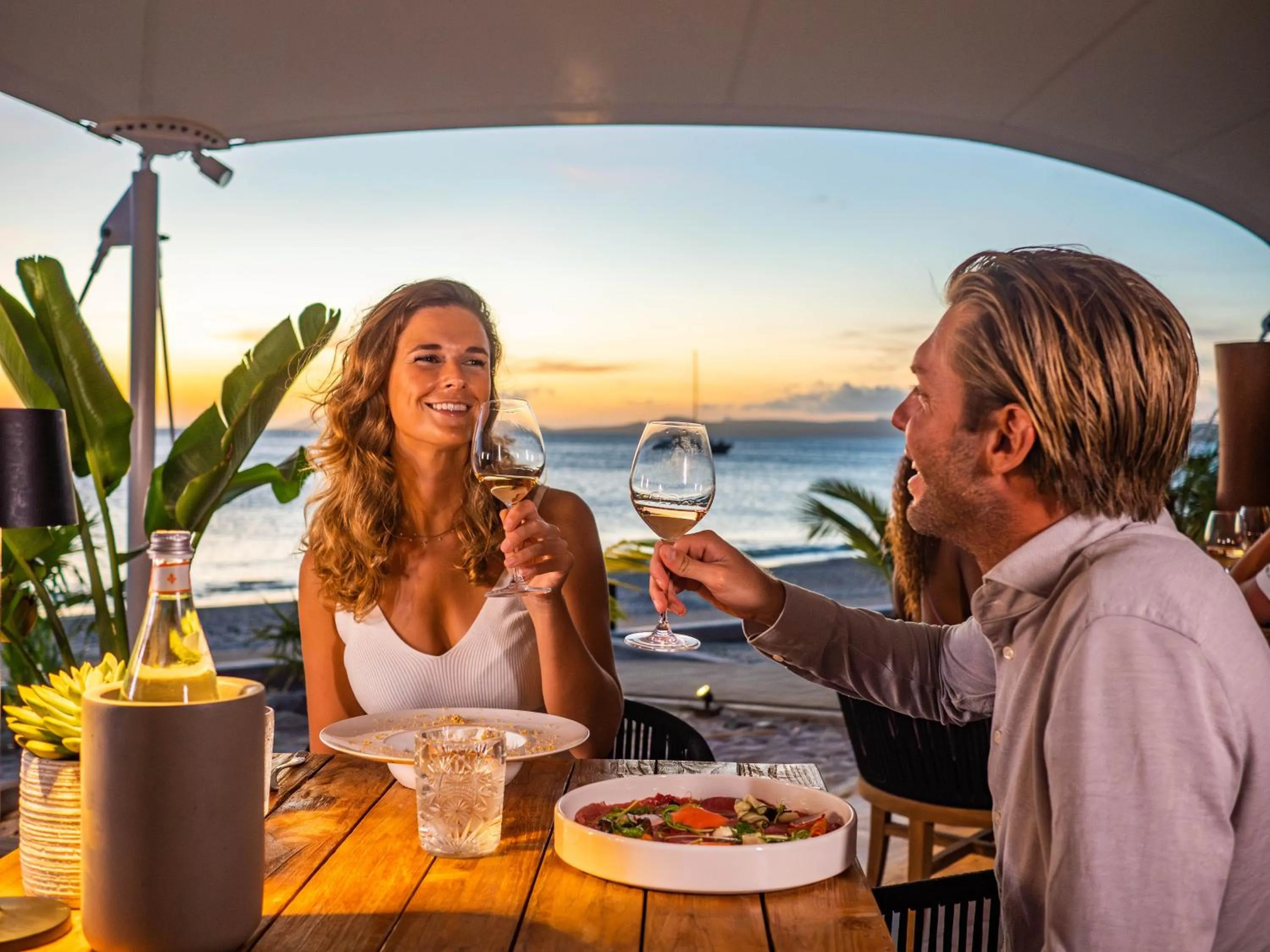 Restaurant/places to eat in Chogogo Dive & Beach Resort Bonaire