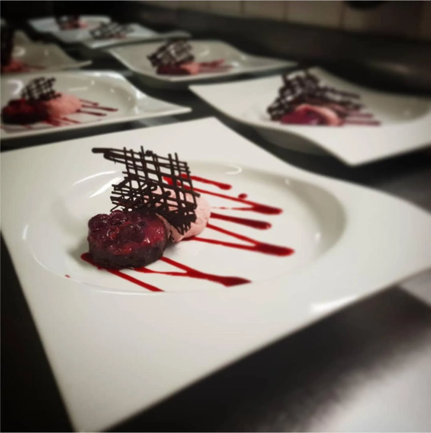 Food close-up in Hotel Au Bon Accueil