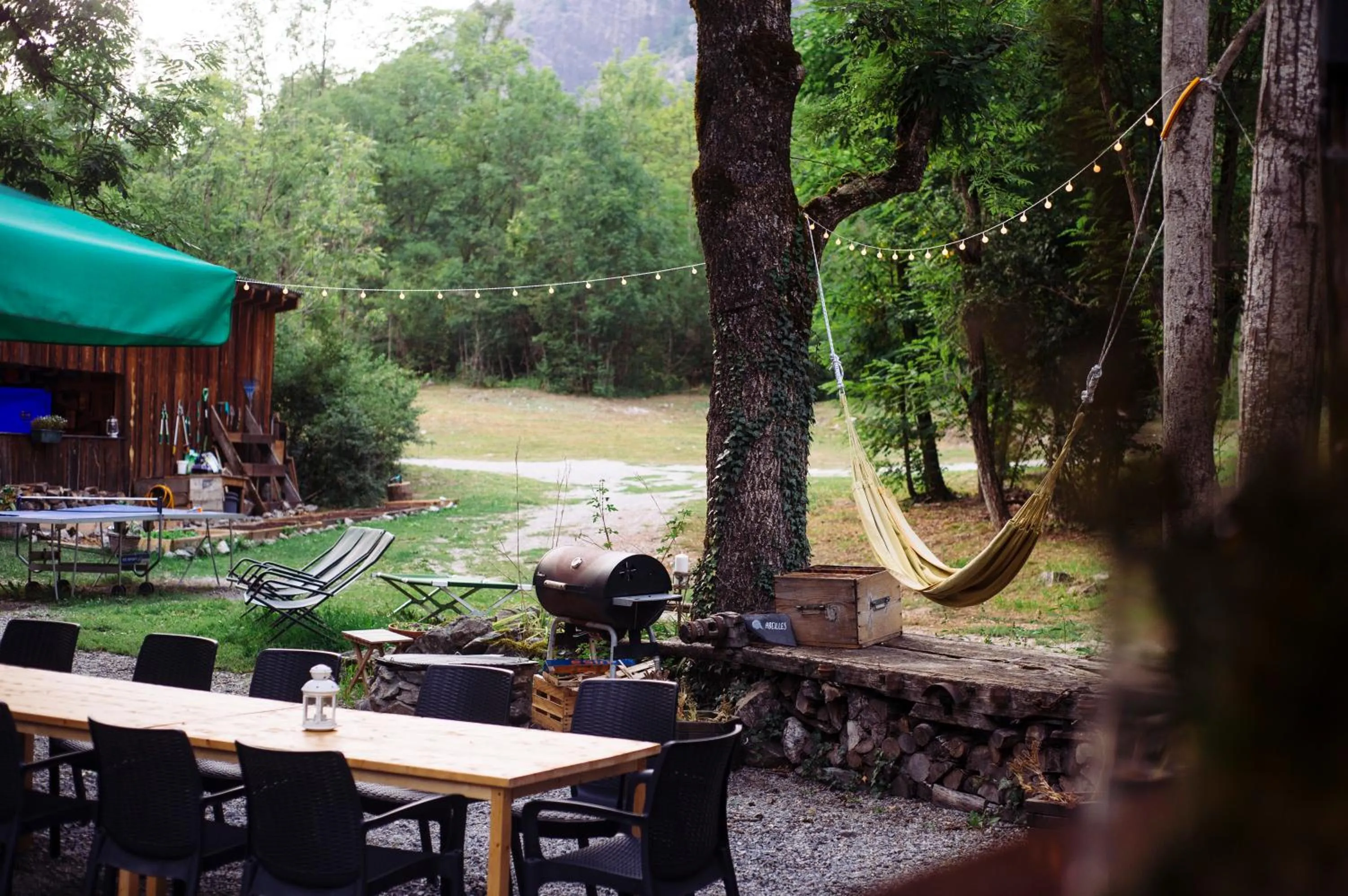 Garden in Hotel Au Bon Accueil